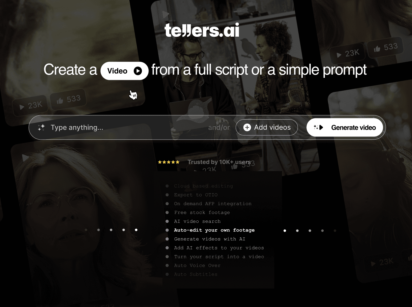 Tellers screenshot