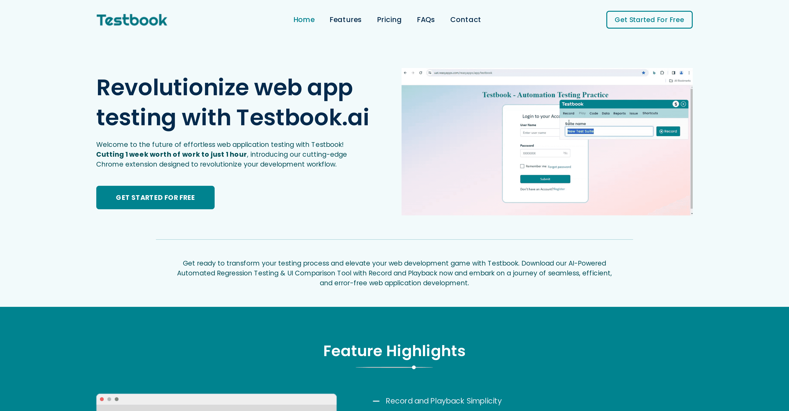 Testbook screenshot