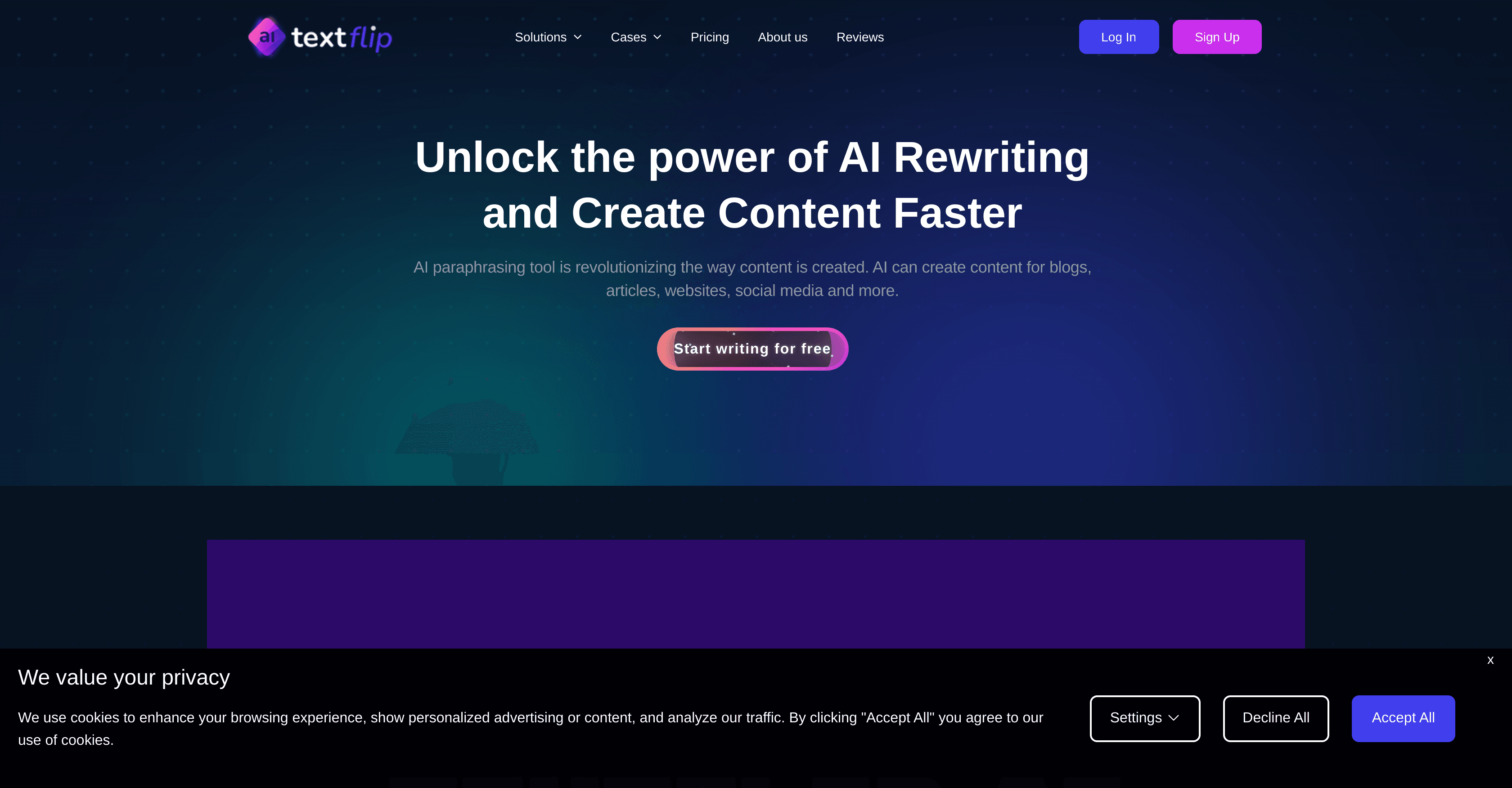 TextFlip.ai screenshot