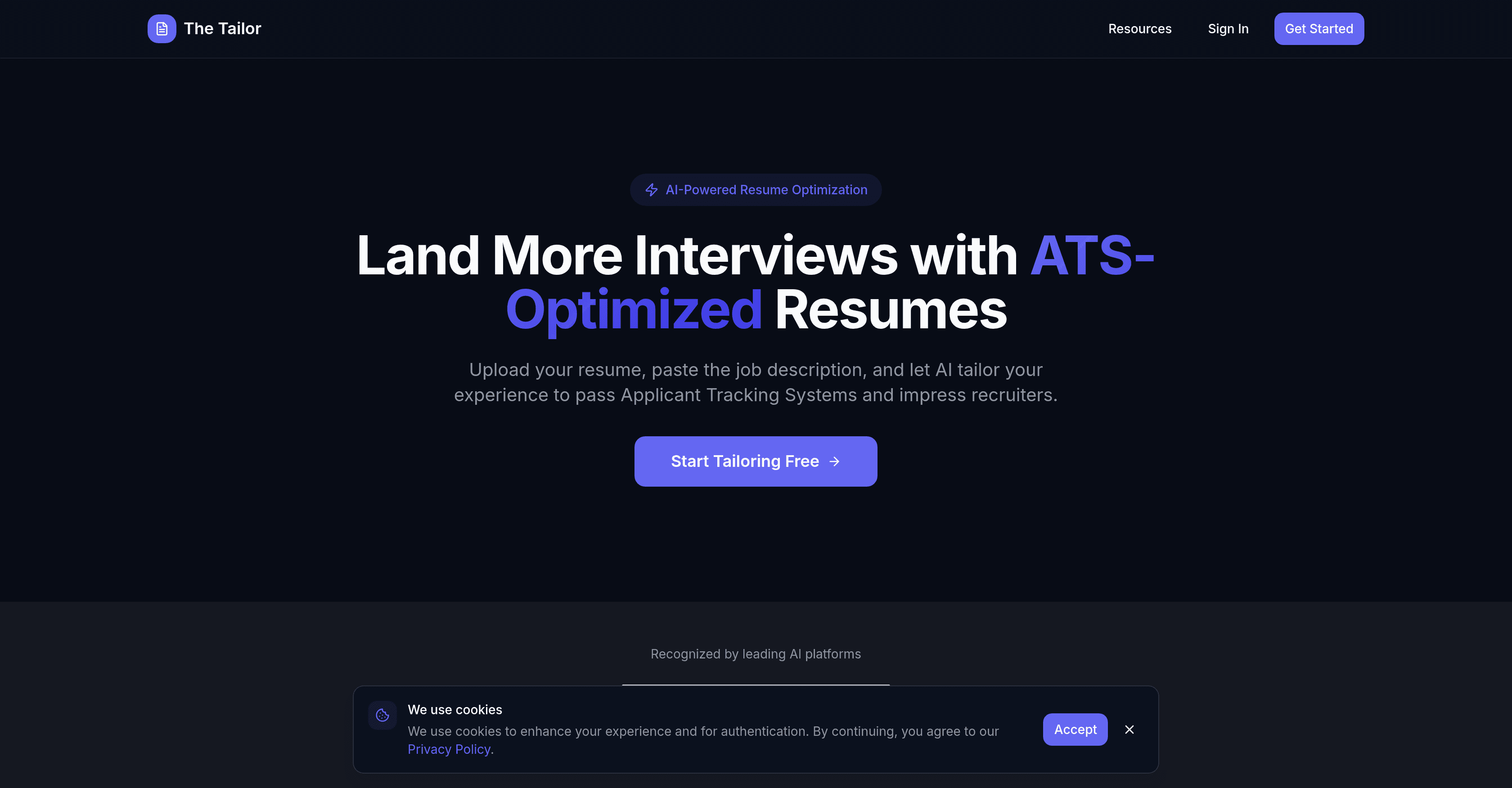 The Tailor screenshot