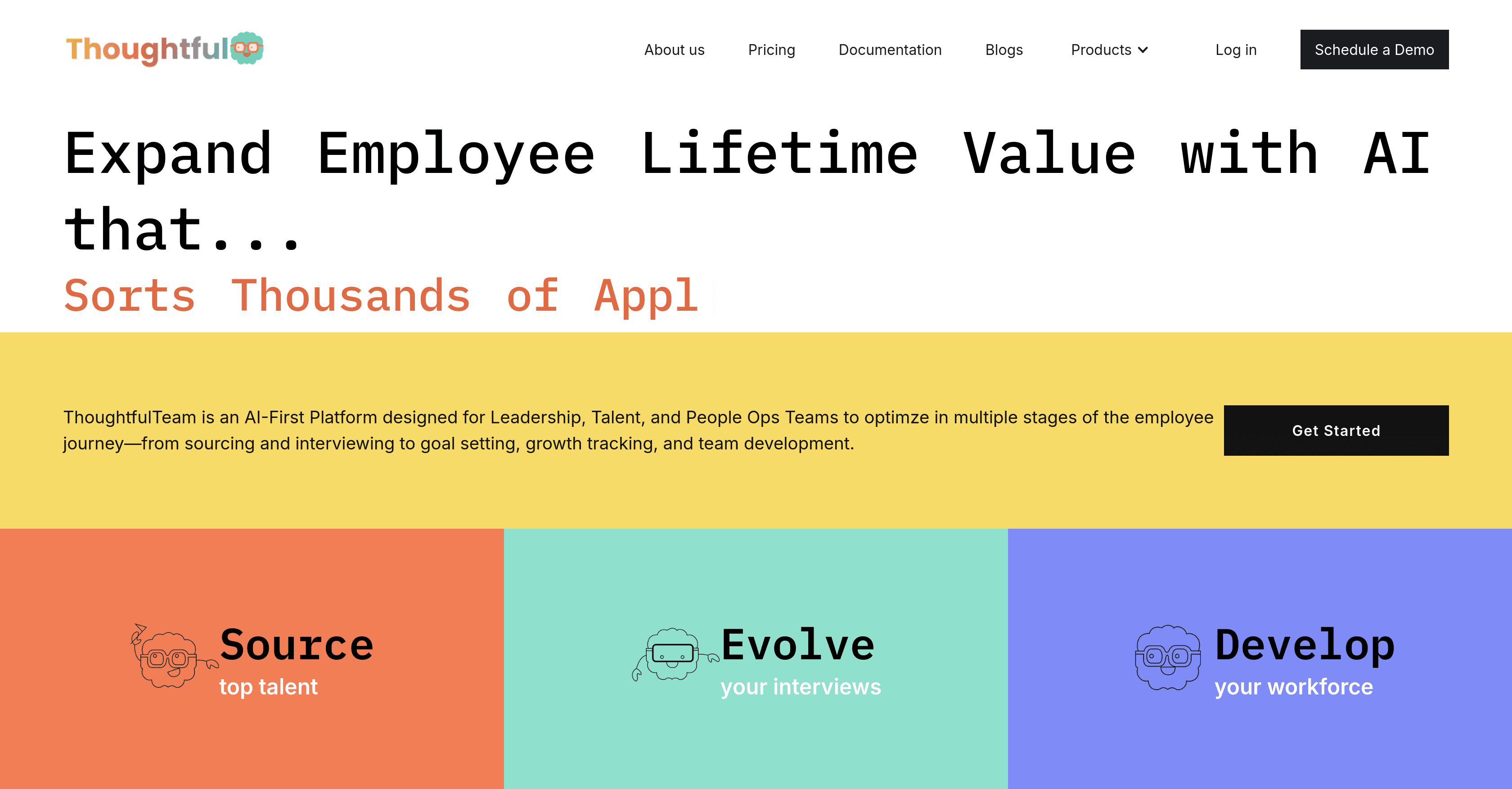 Thoughtful GPT screenshot