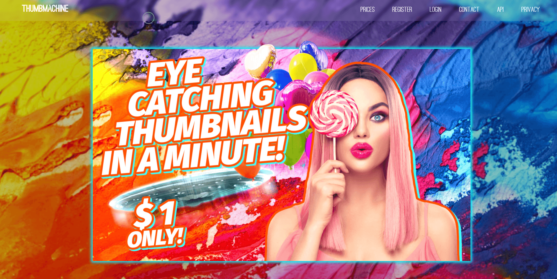 Thumbmachine screenshot