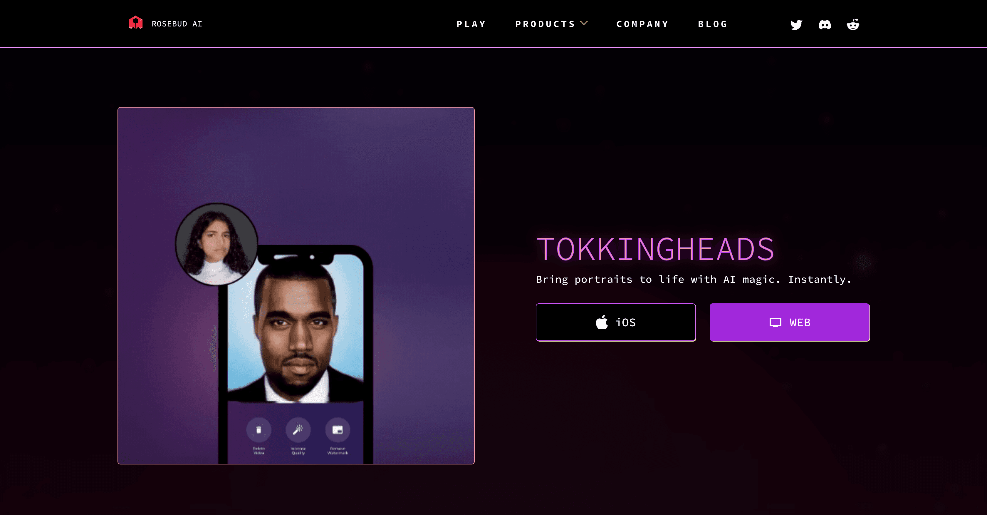TokkingHeads screenshot