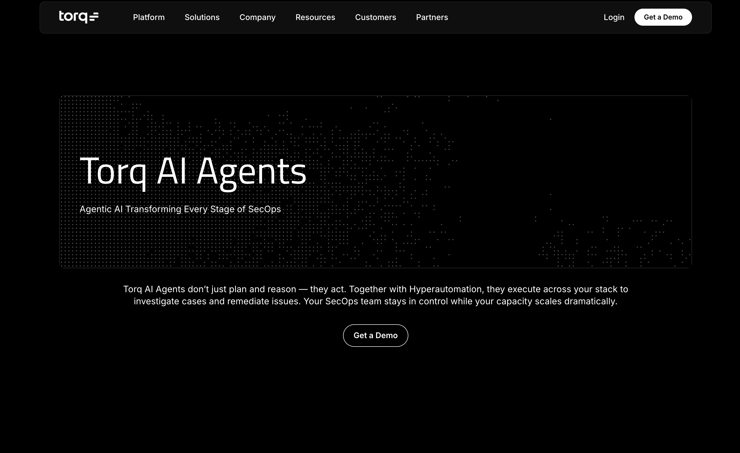 Torq Agentic AI screenshot