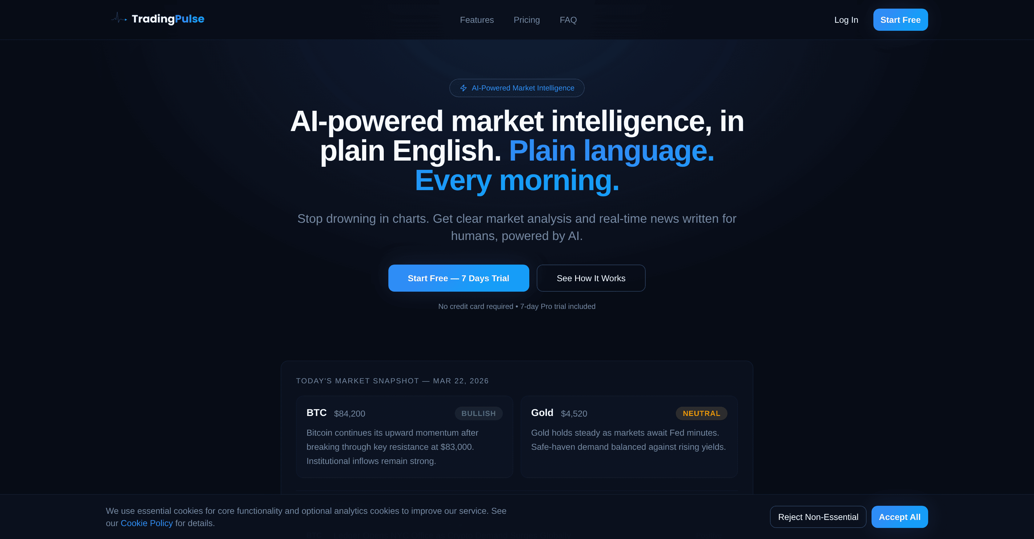 TradingPulse screenshot