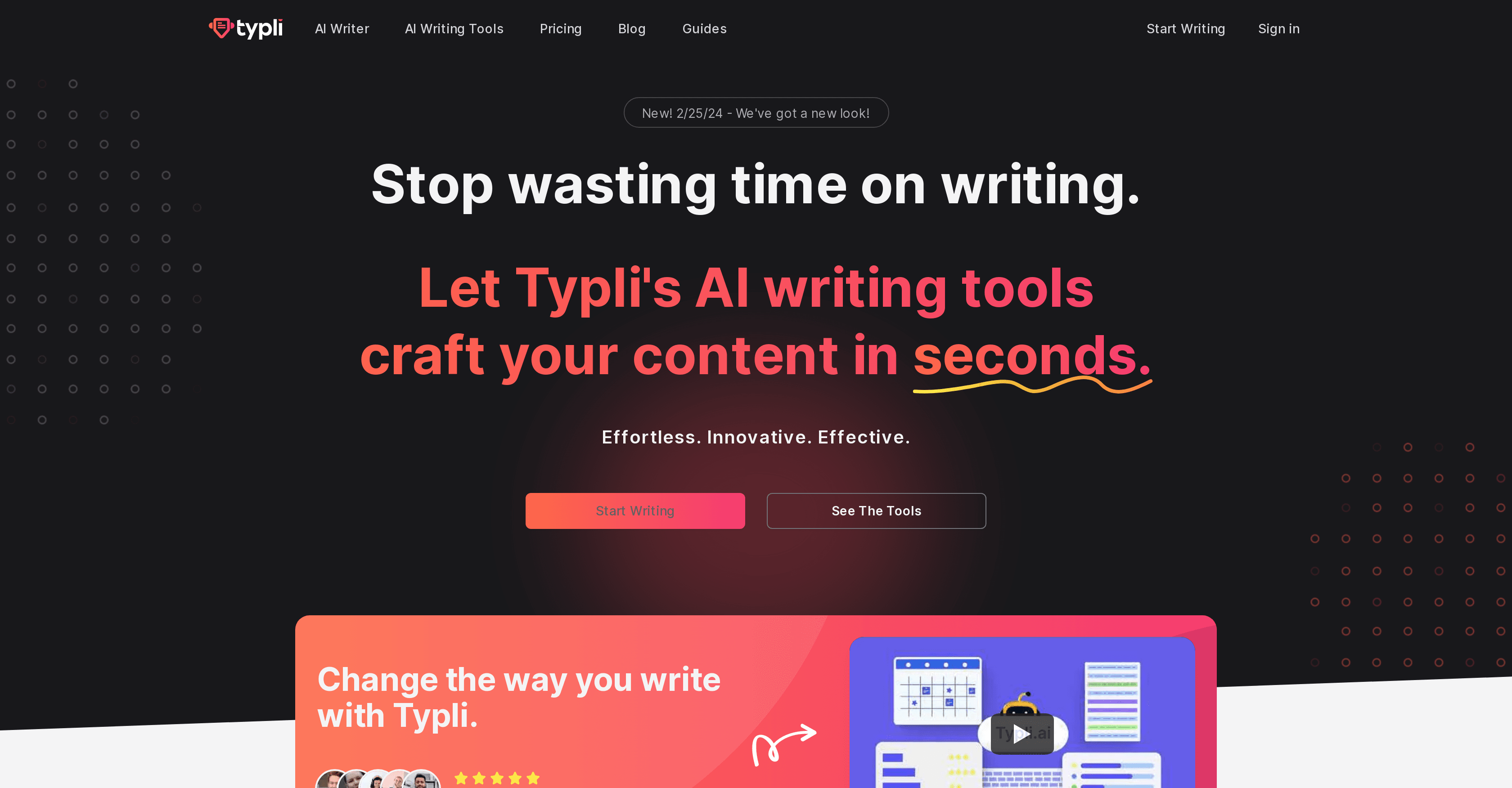 Typli.ai screenshot