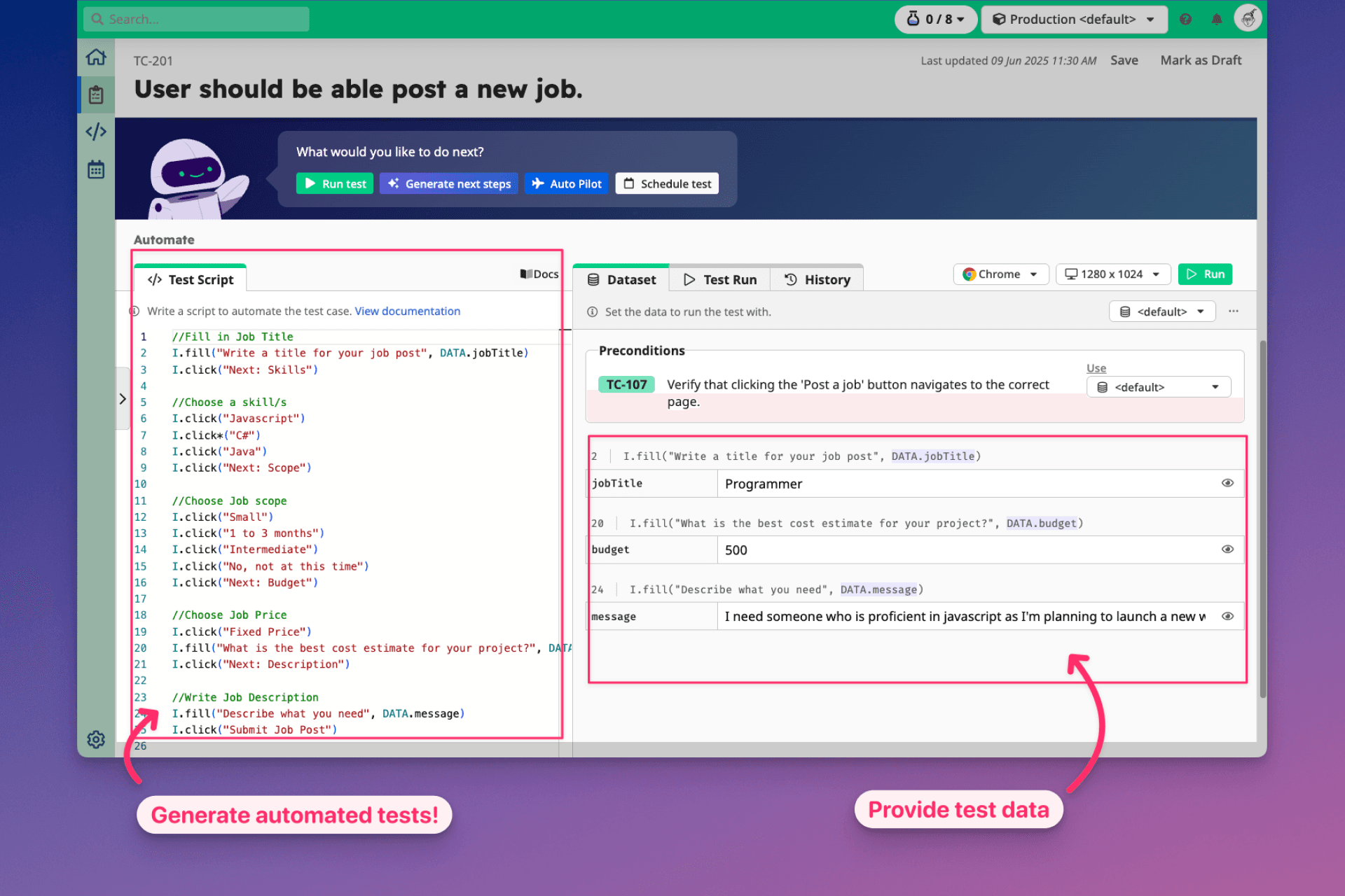 TAMI Studio by UI-licious screenshot