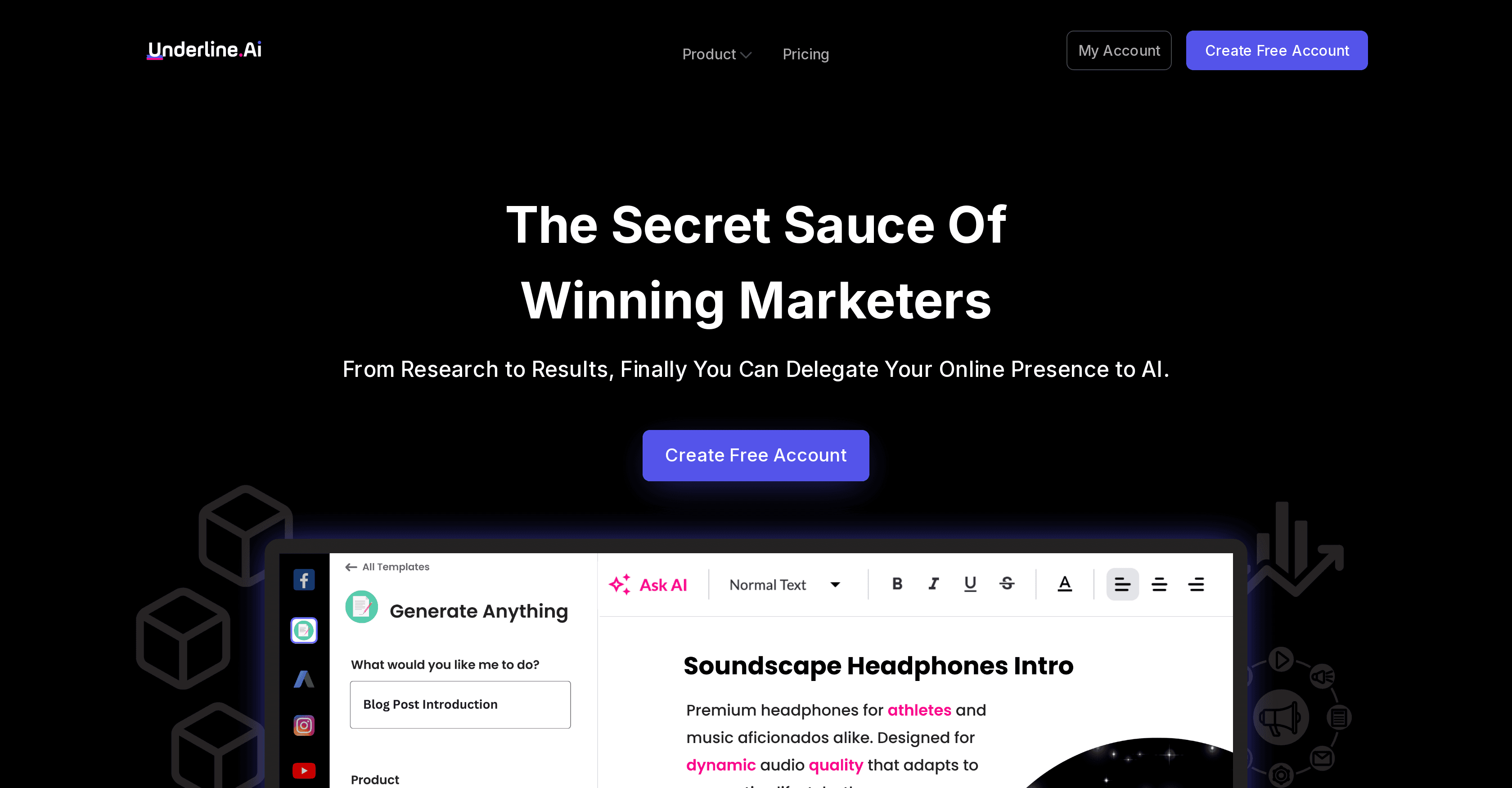 Underline.AI screenshot