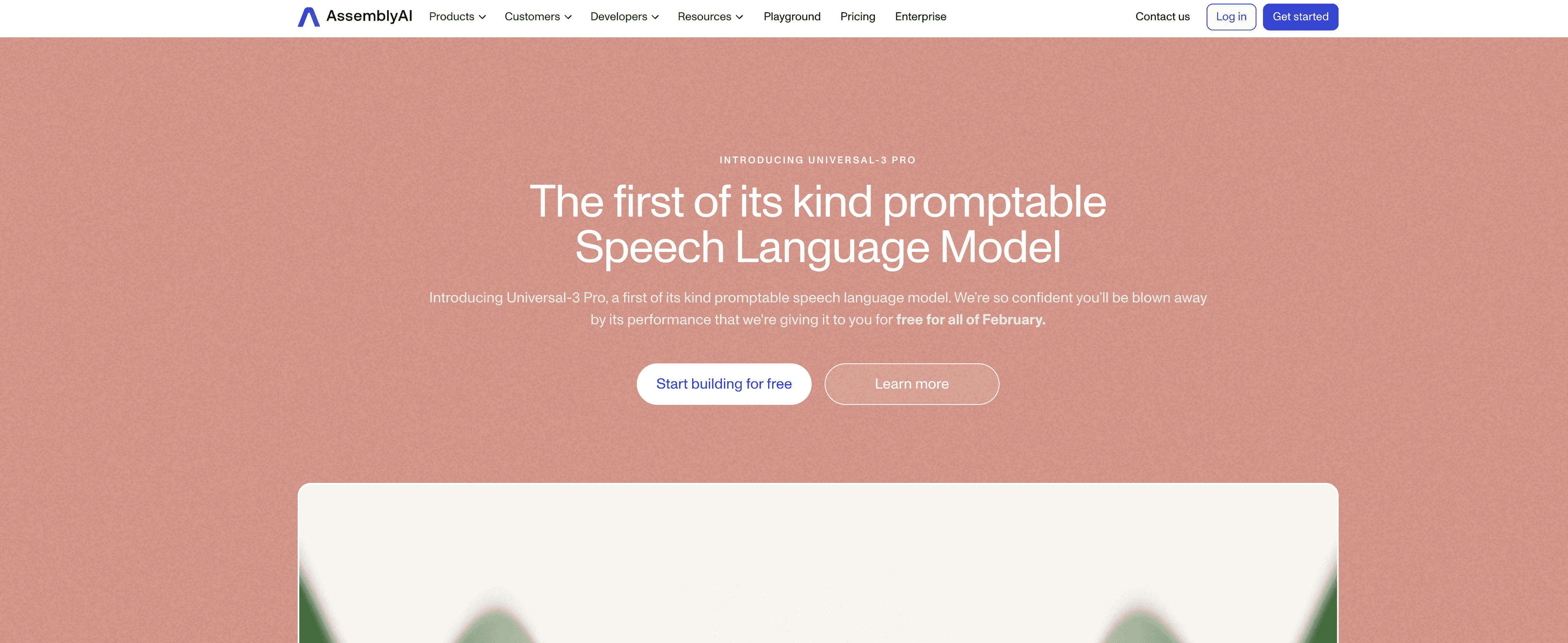 Universal-3 Pro by AssemblyAI screenshot