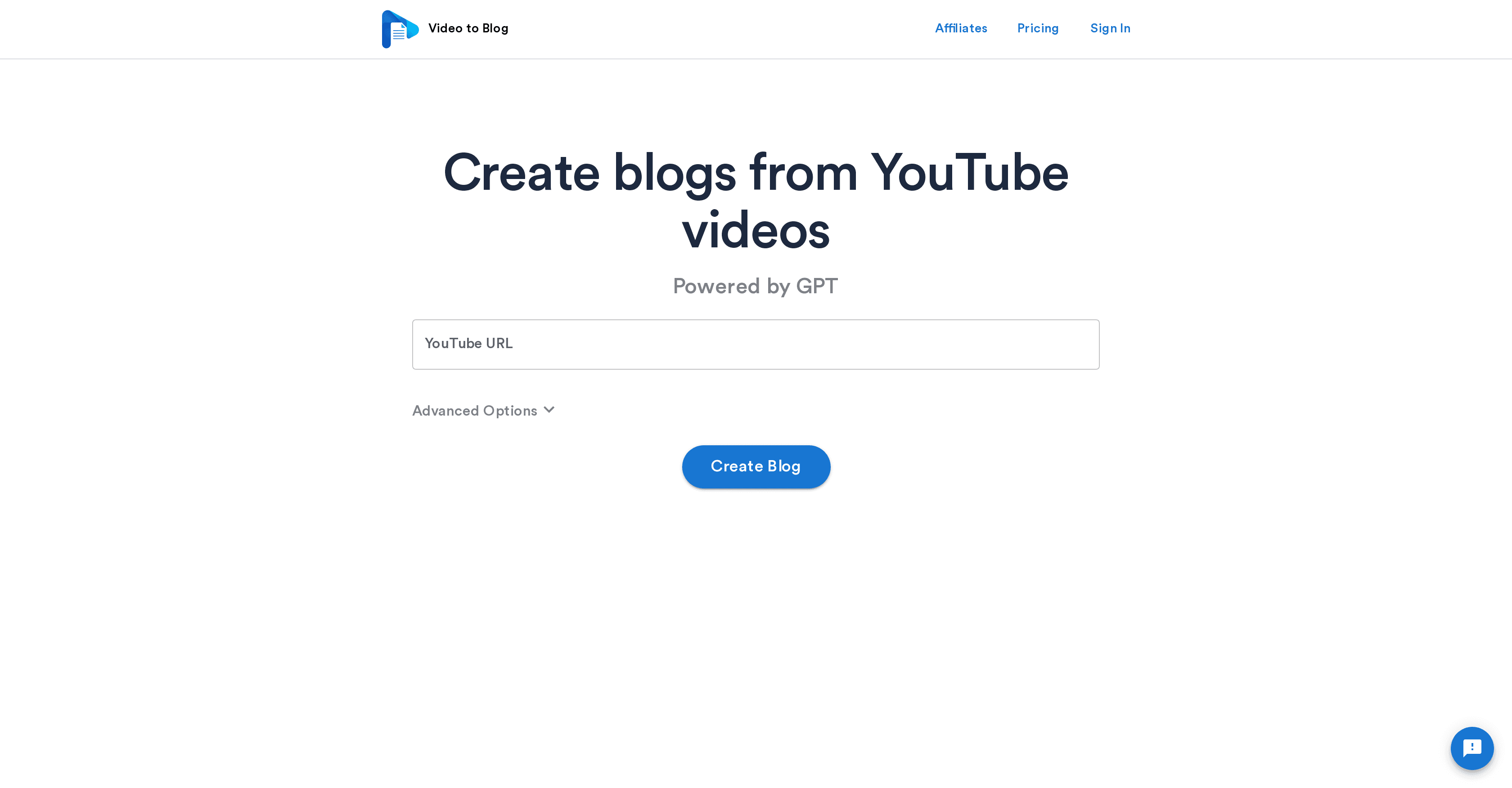 Video To Blog screenshot