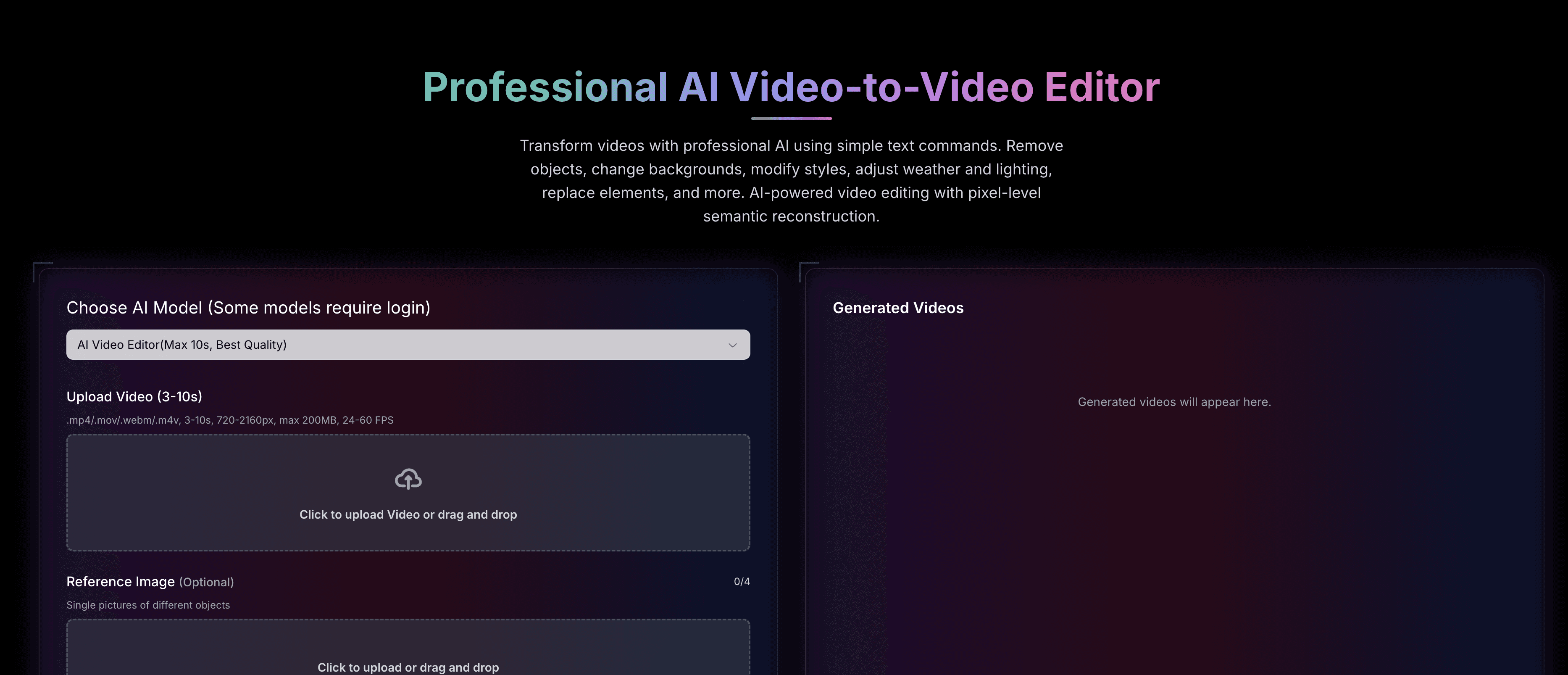 Video to Video AI screenshot