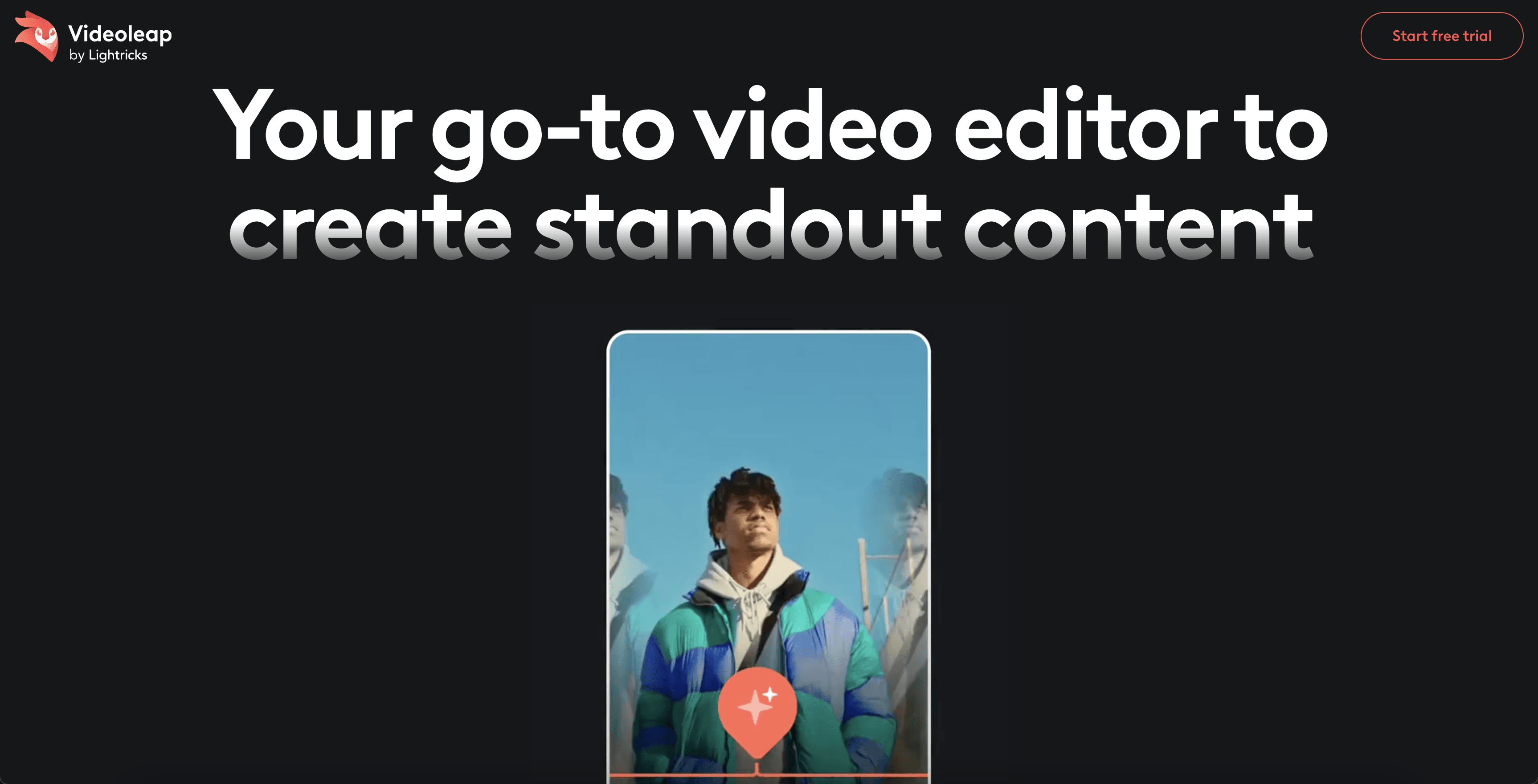 Videoleap screenshot