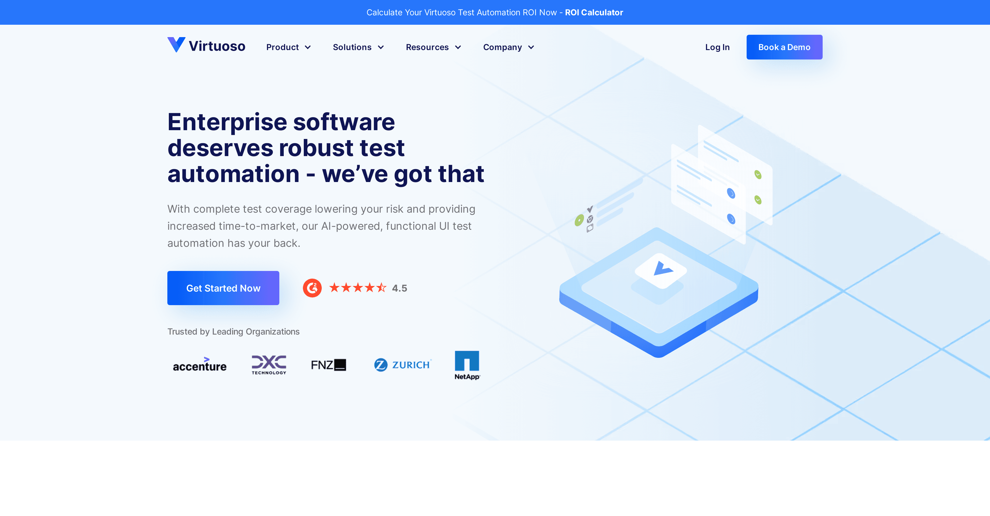 Virtuoso QA screenshot
