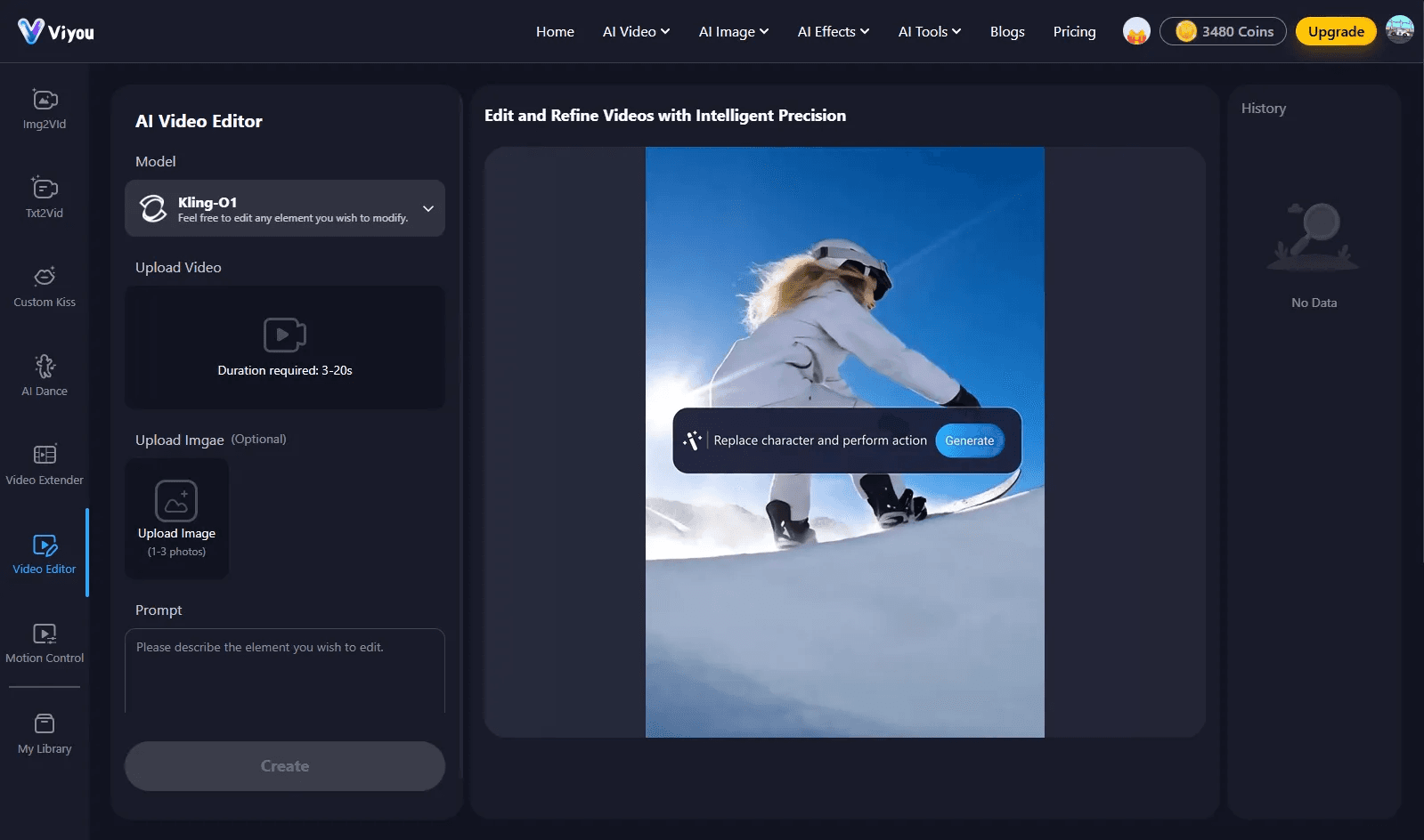Viyou AI Video Editor screenshot