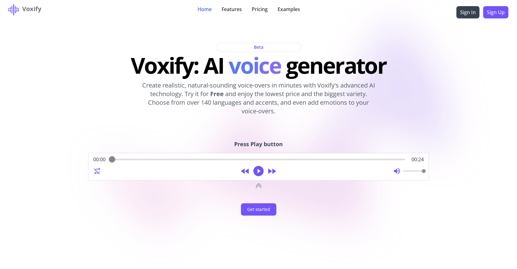 Voxify screenshot