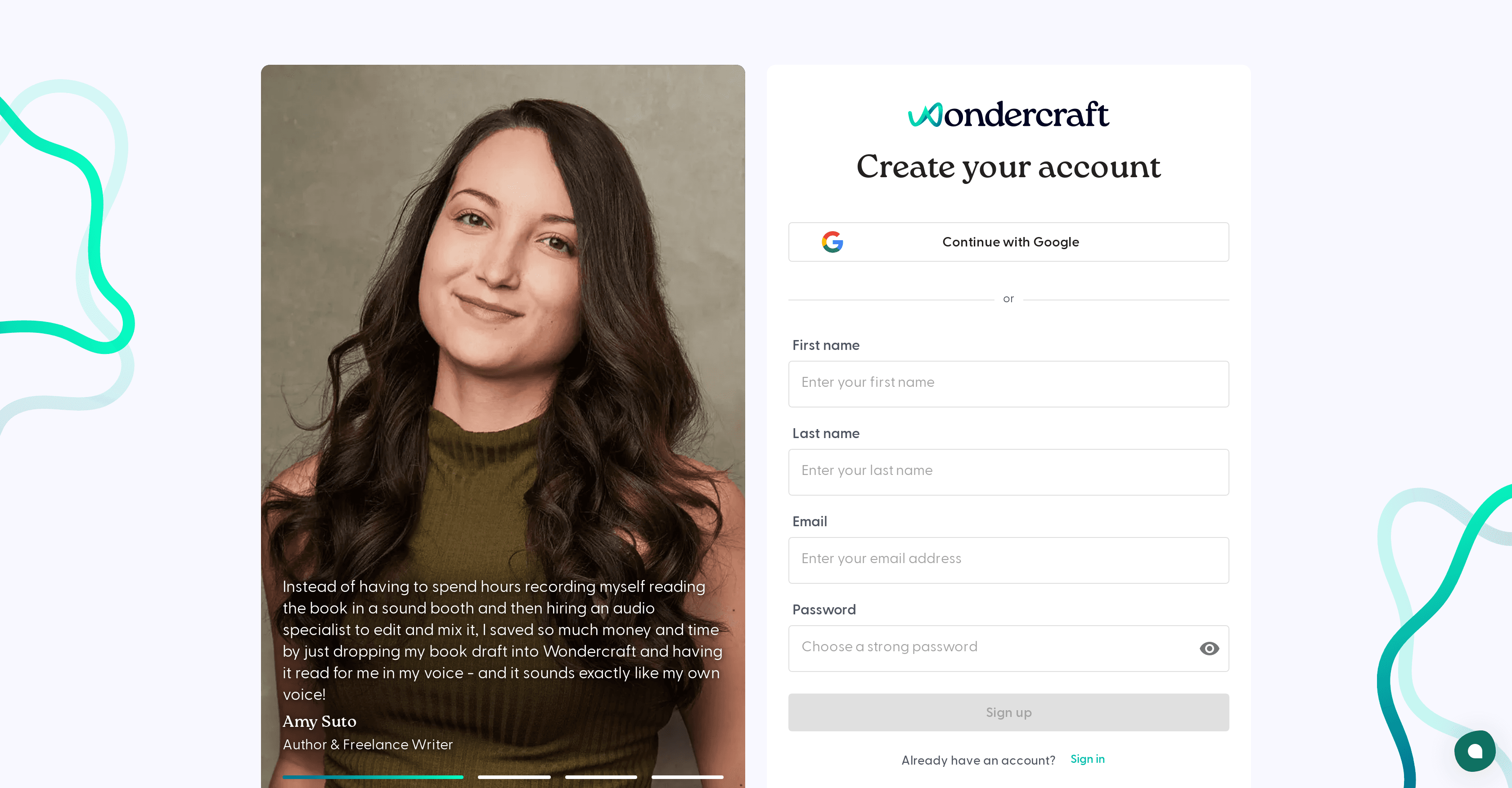 Wondercraft screenshot