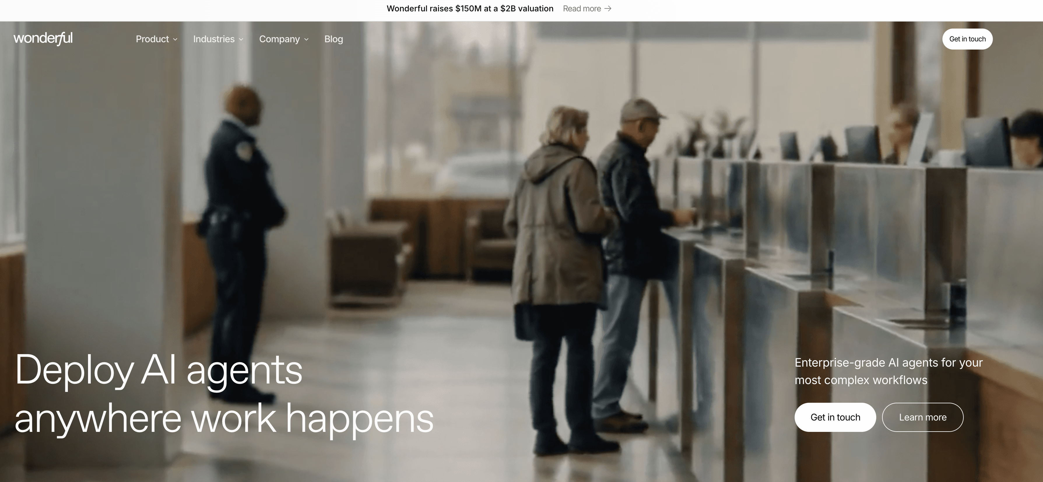 Wonderful | The Enterprise Agent Platform screenshot