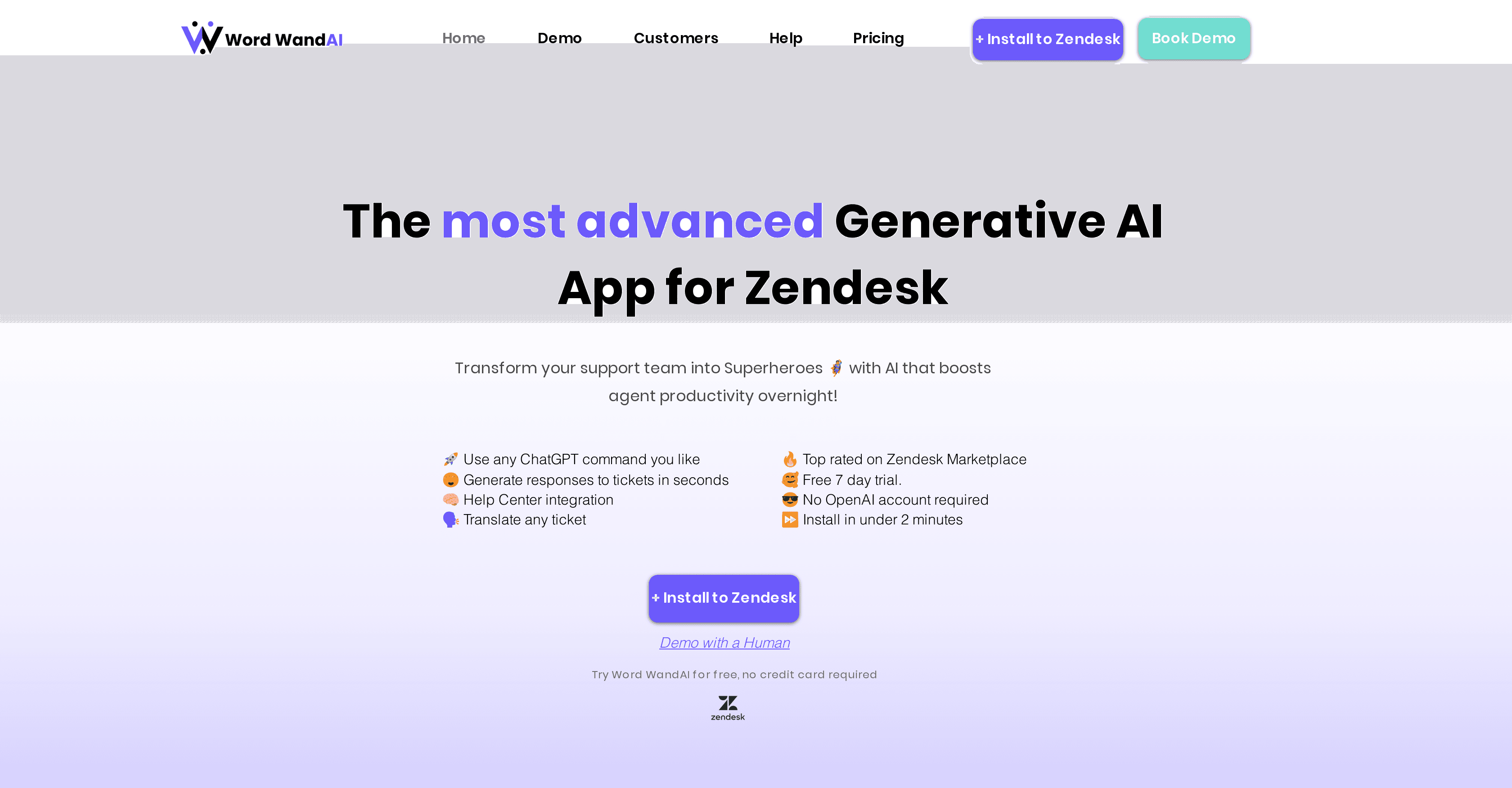 Word WandAI screenshot