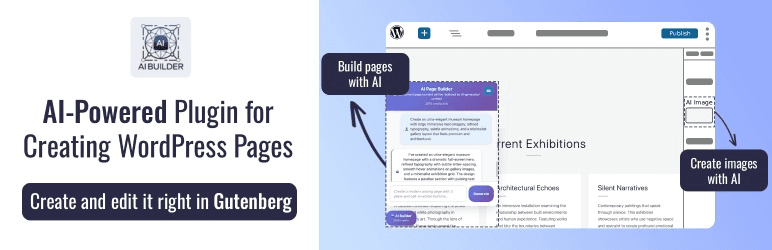 WP AI Builder screenshot