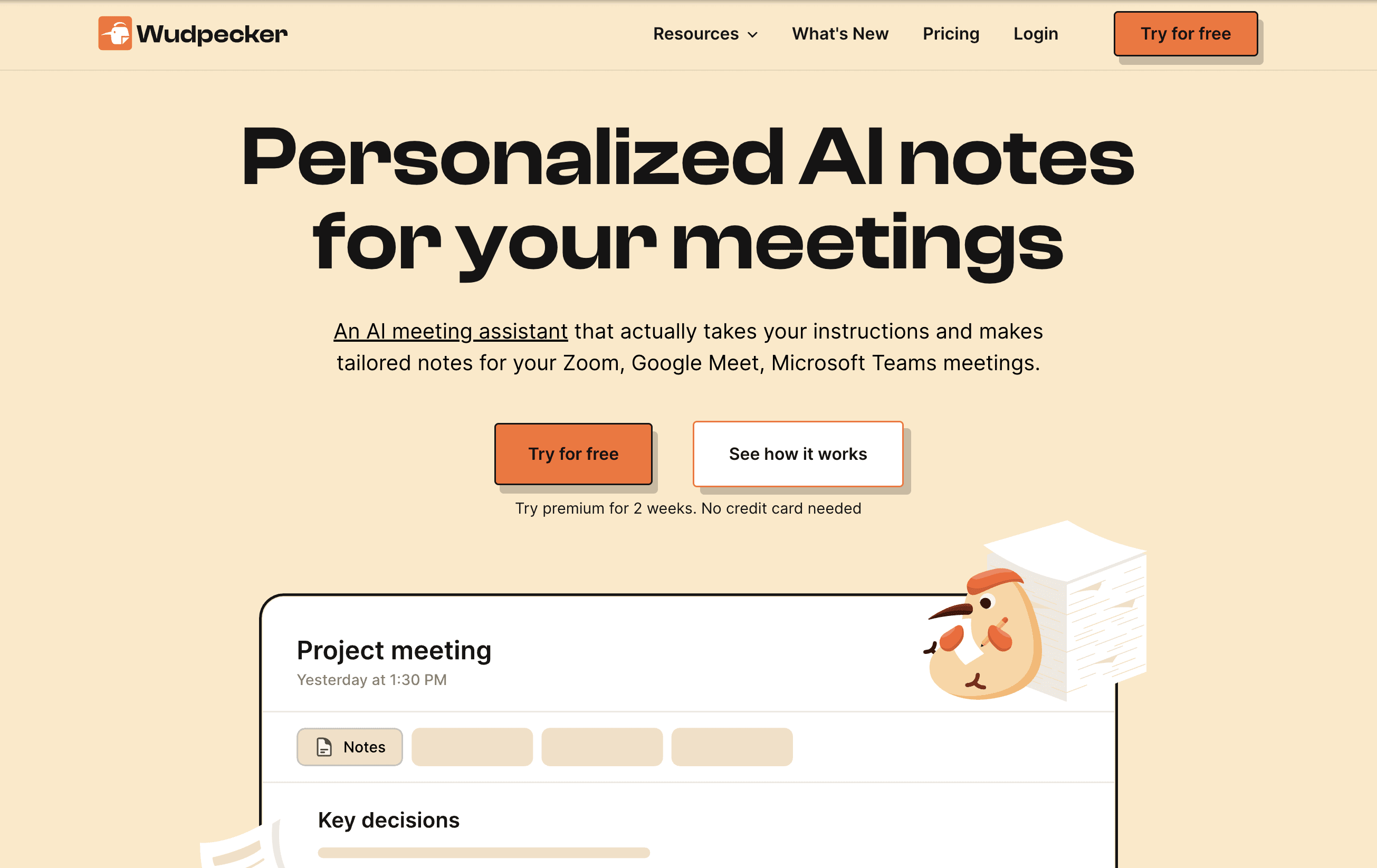 Wudpecker screenshot