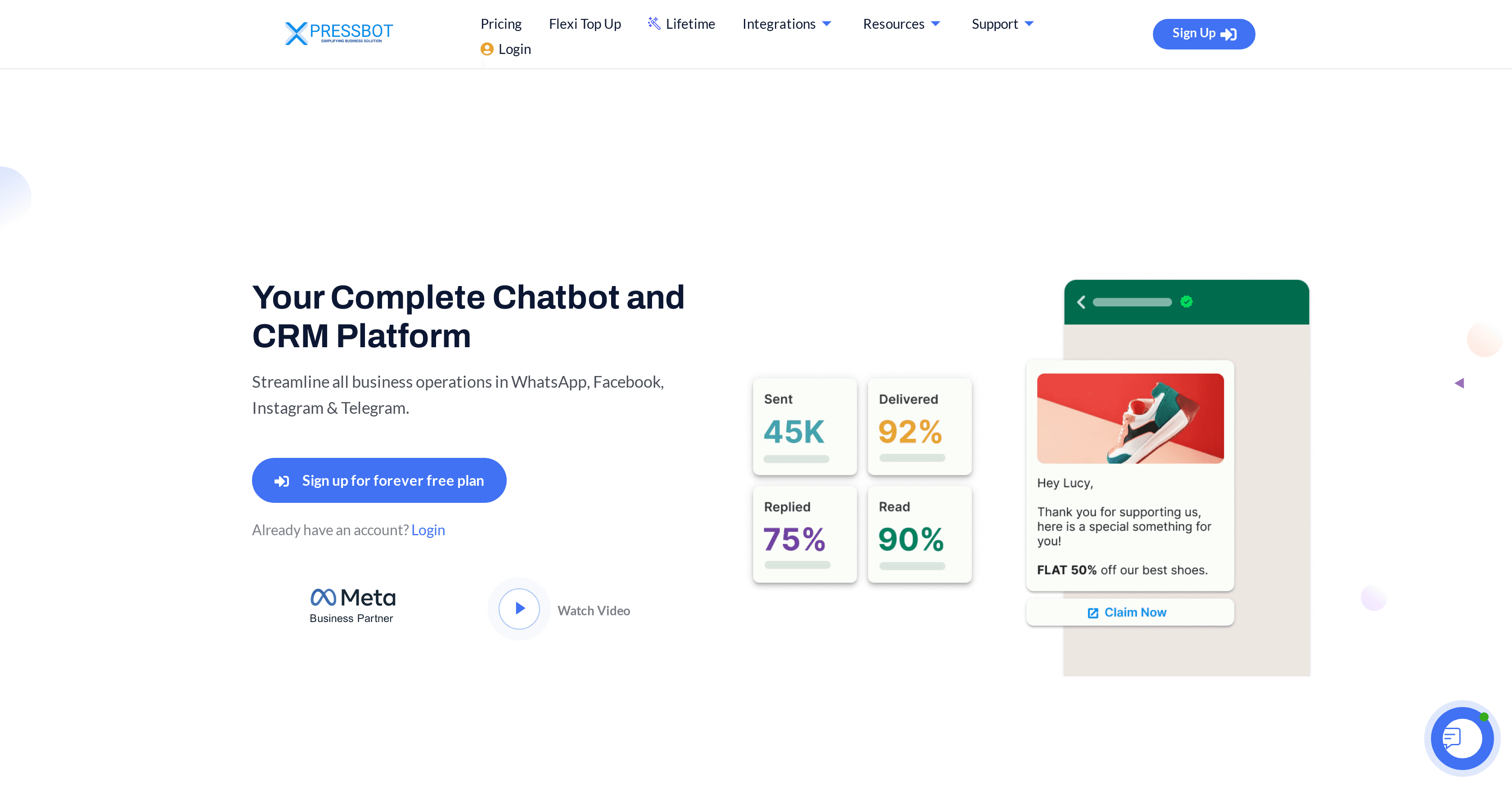 XpressBot screenshot