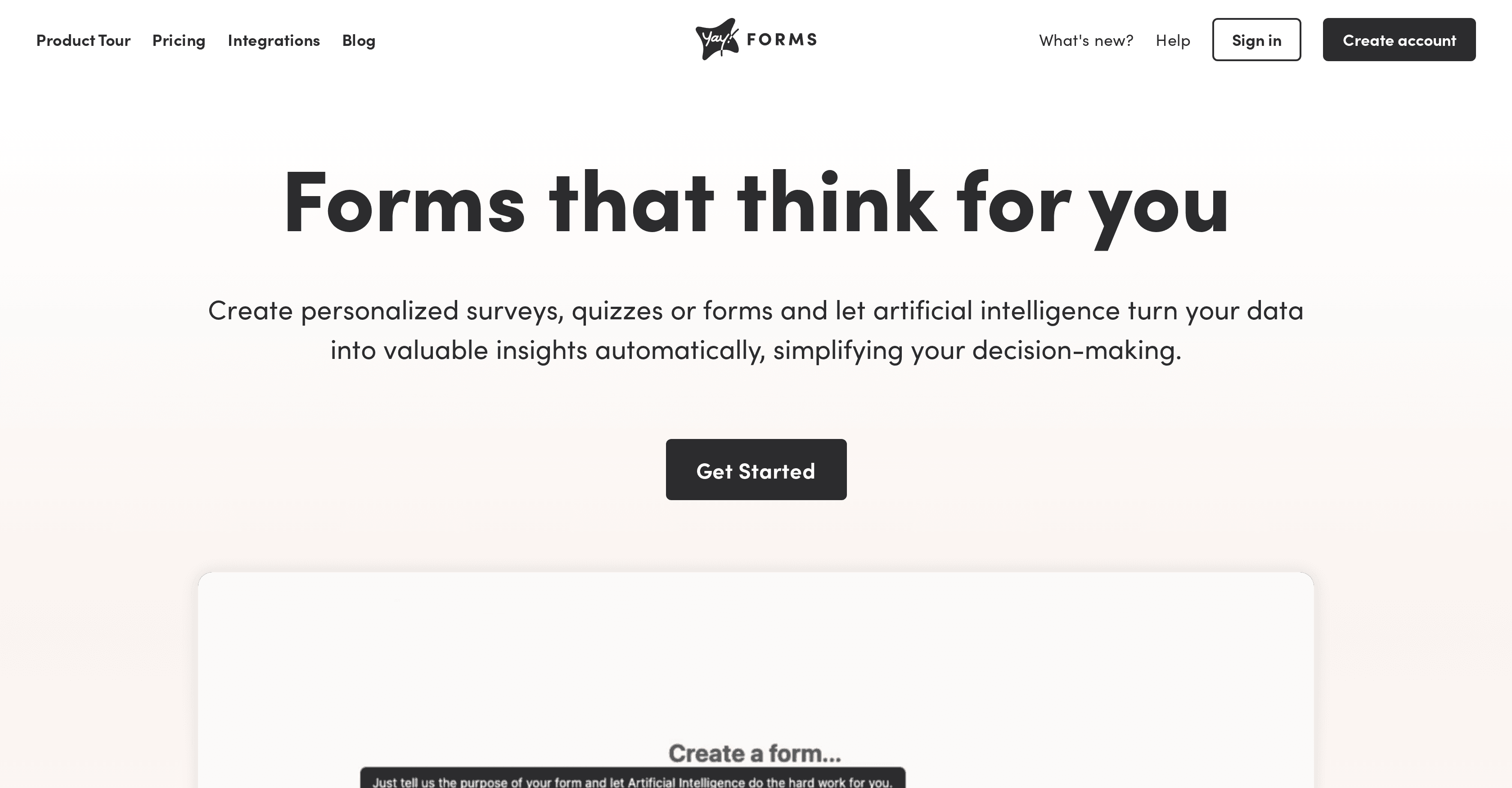 Yay! Forms screenshot