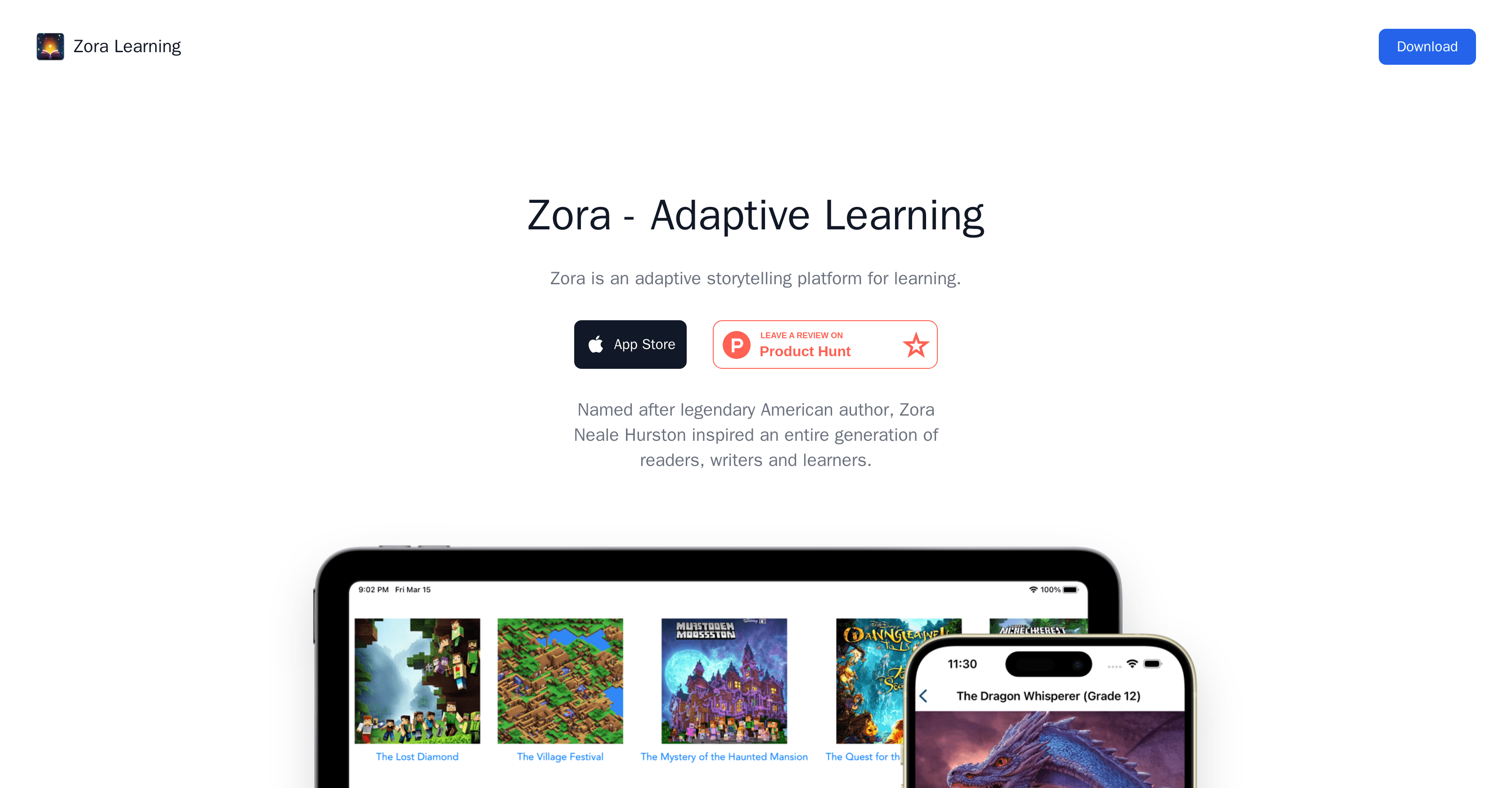 Zora - Adaptive Learning screenshot