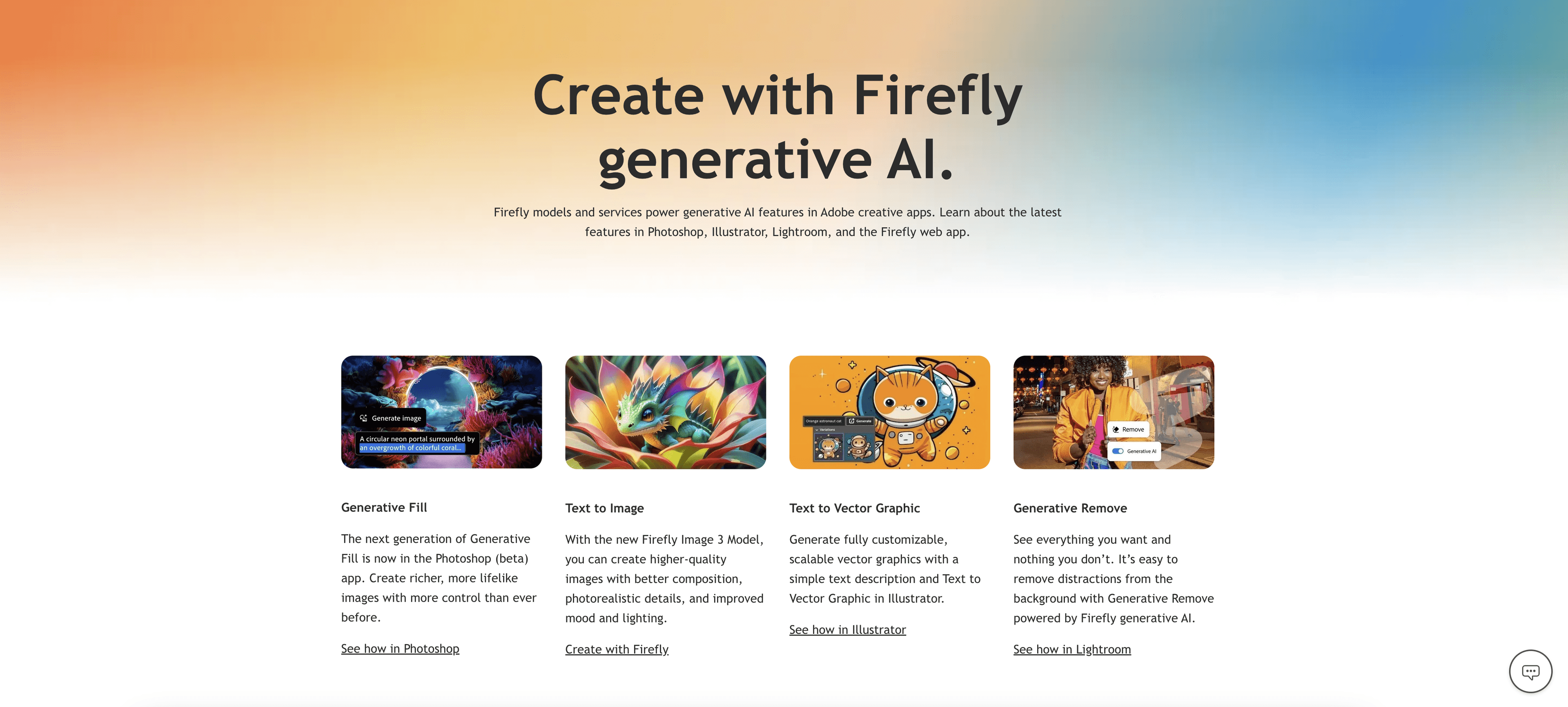 Adobe Firefly screenshot