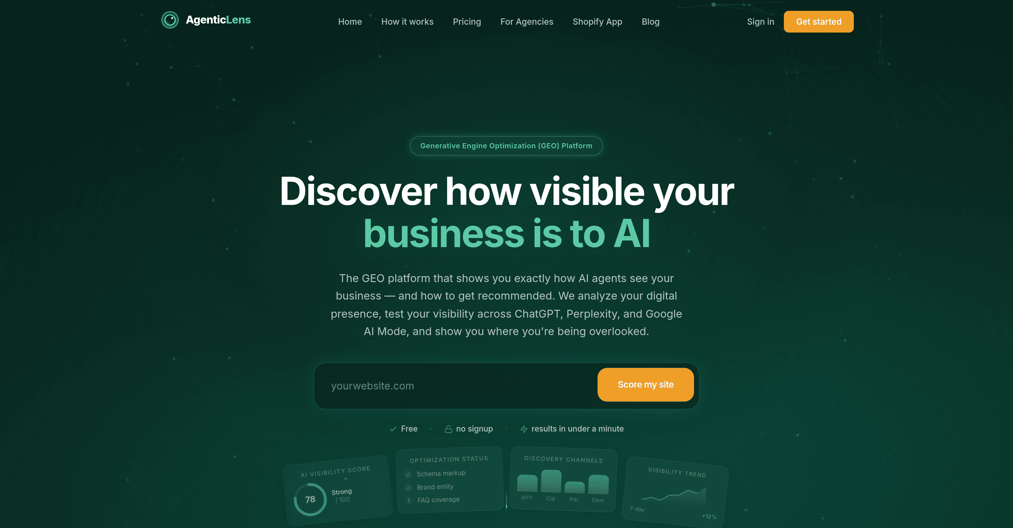 AgenticLens screenshot