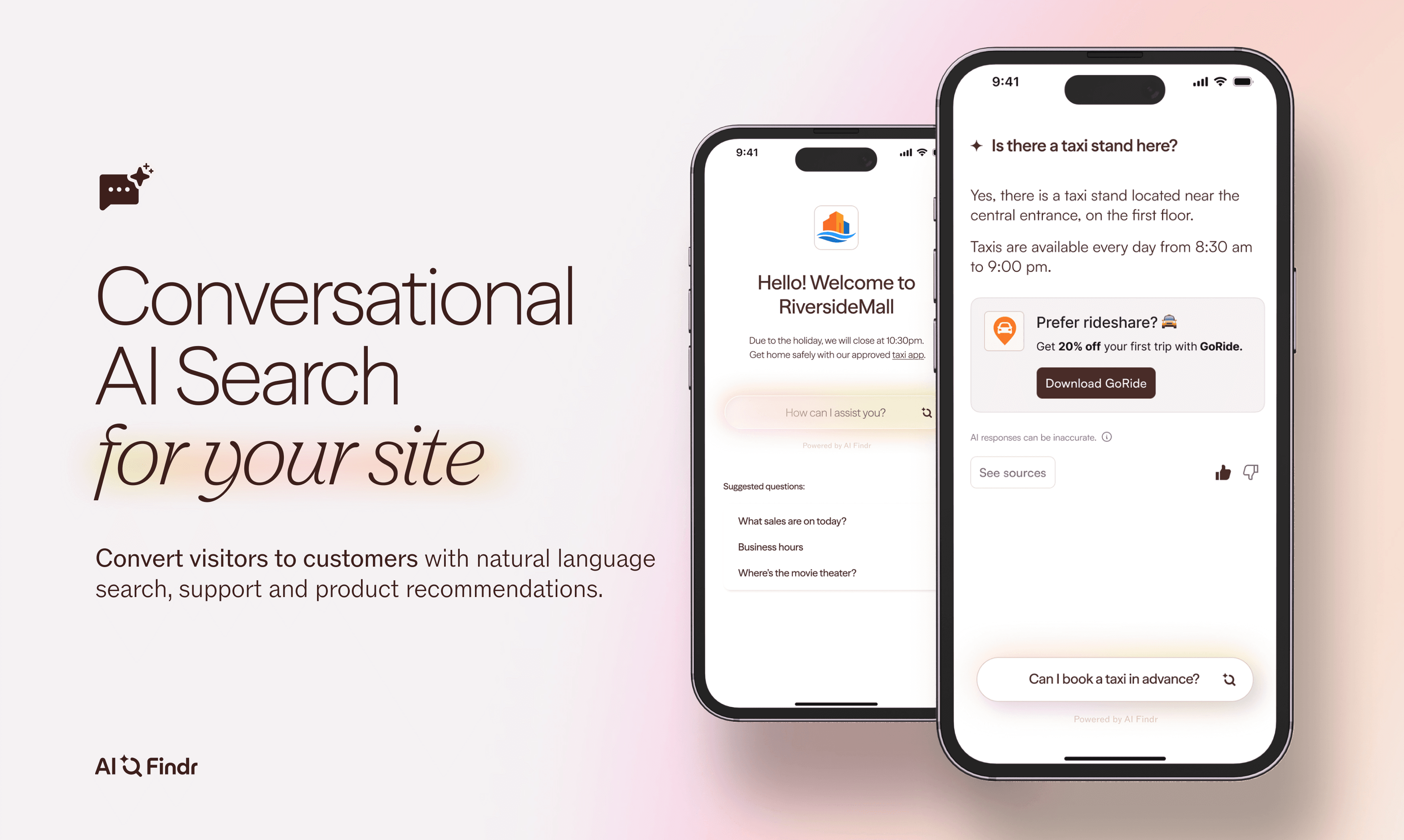 AI Findr screenshot
