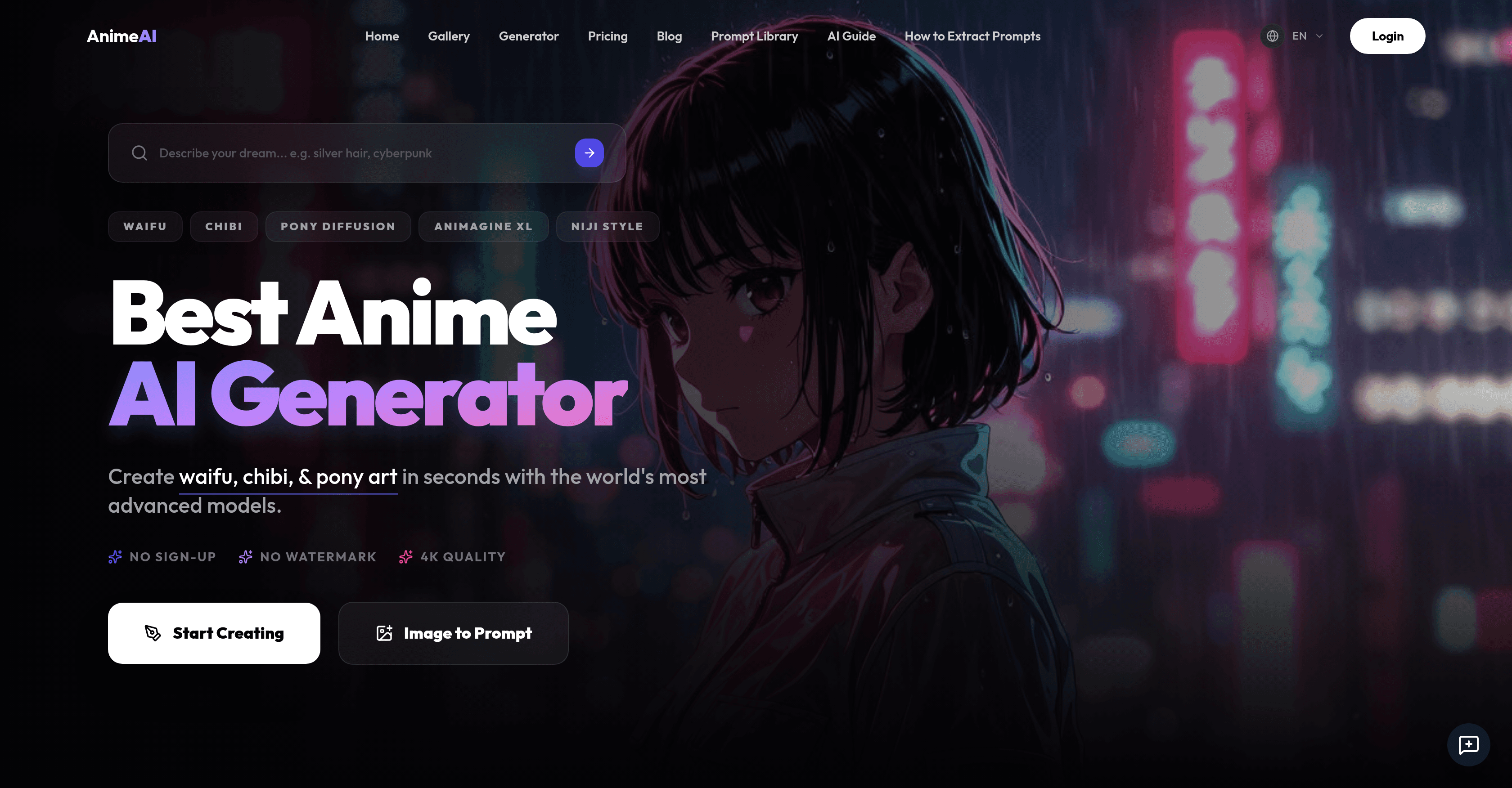 AnimeAI screenshot