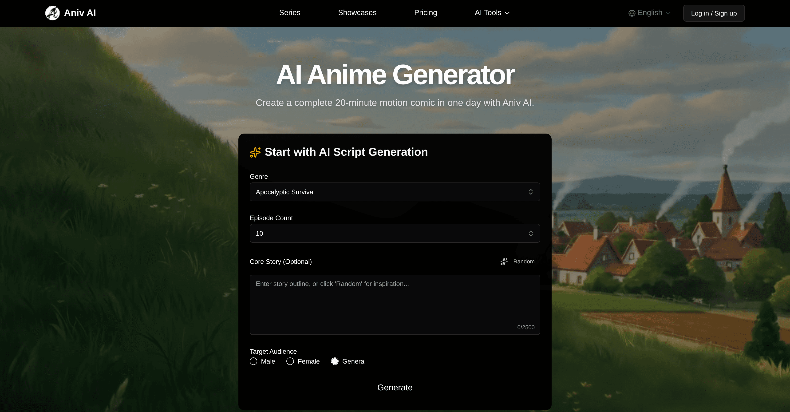 Aniv AI screenshot