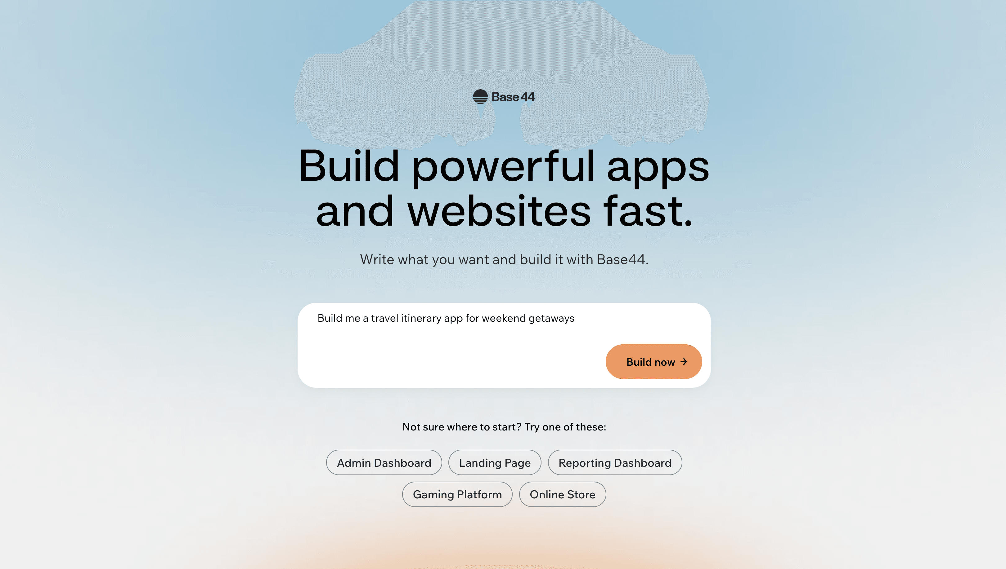 Base44 screenshot
