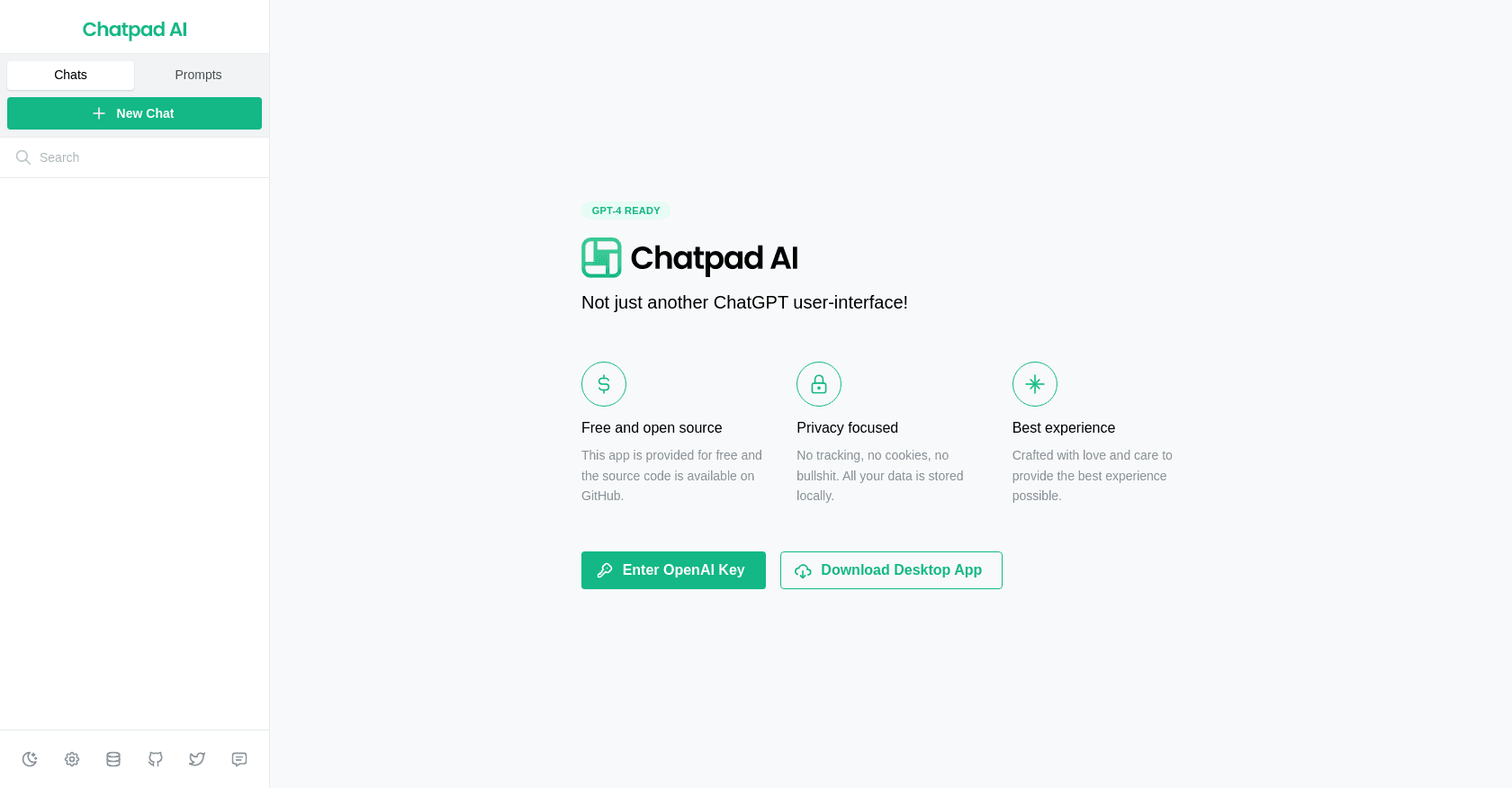 Chatpad screenshot