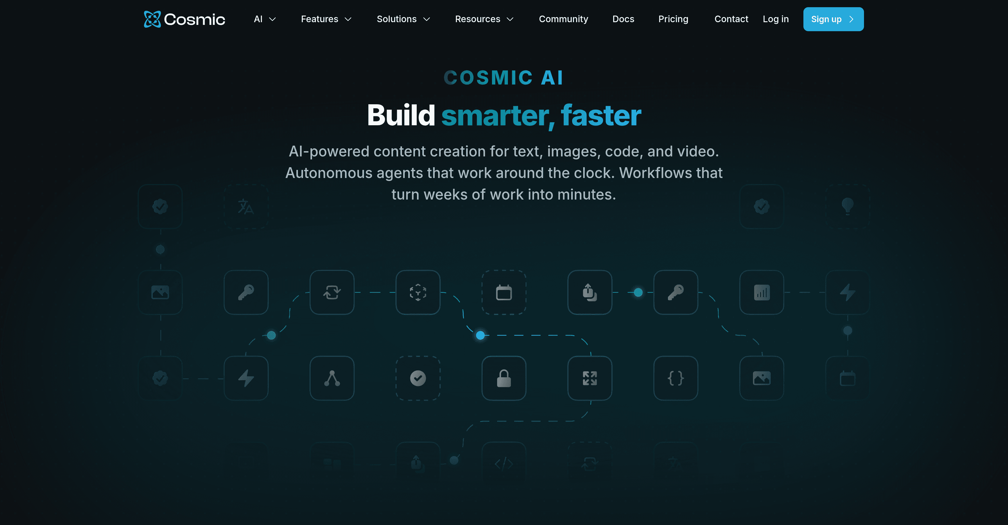 Cosmic AI screenshot