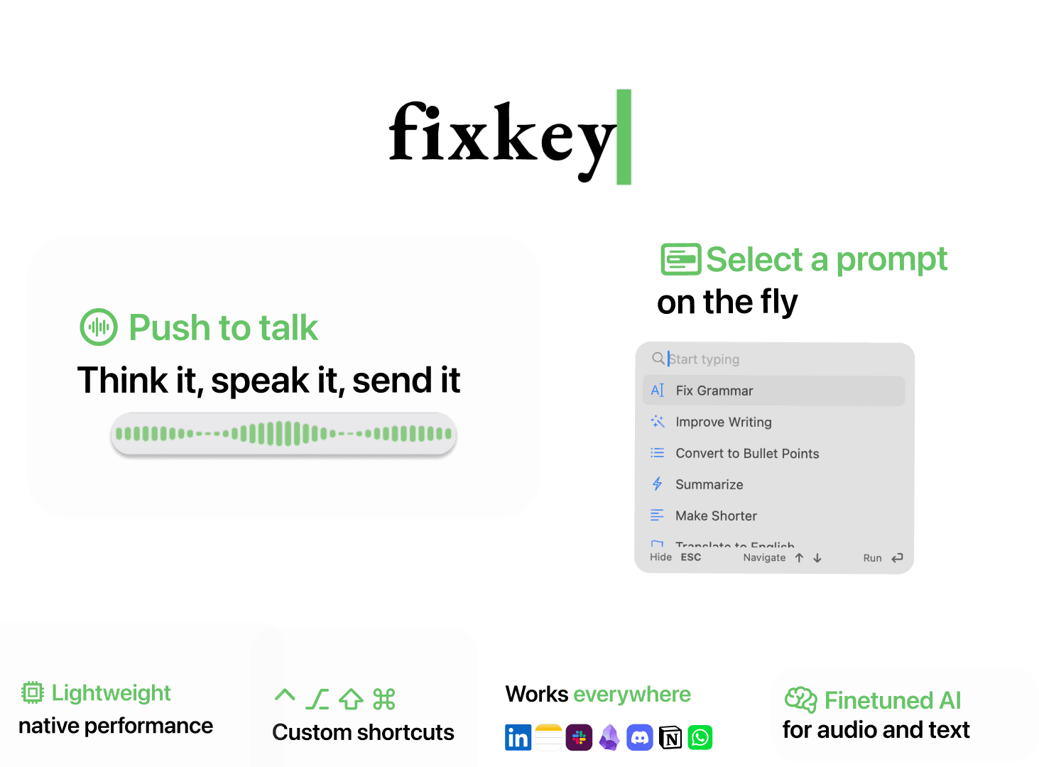 Fixkey screenshot