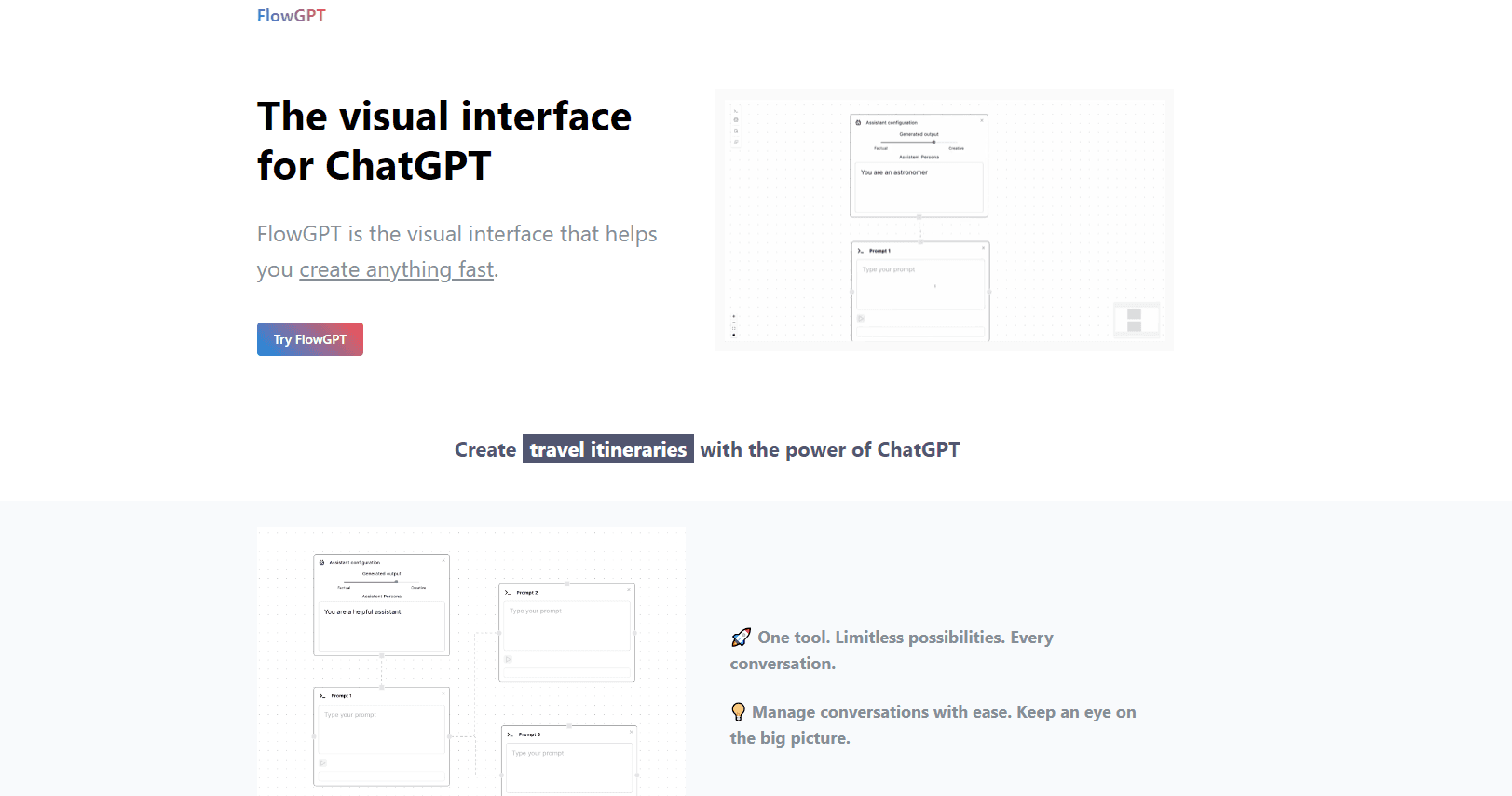 FlowGPT screenshot
