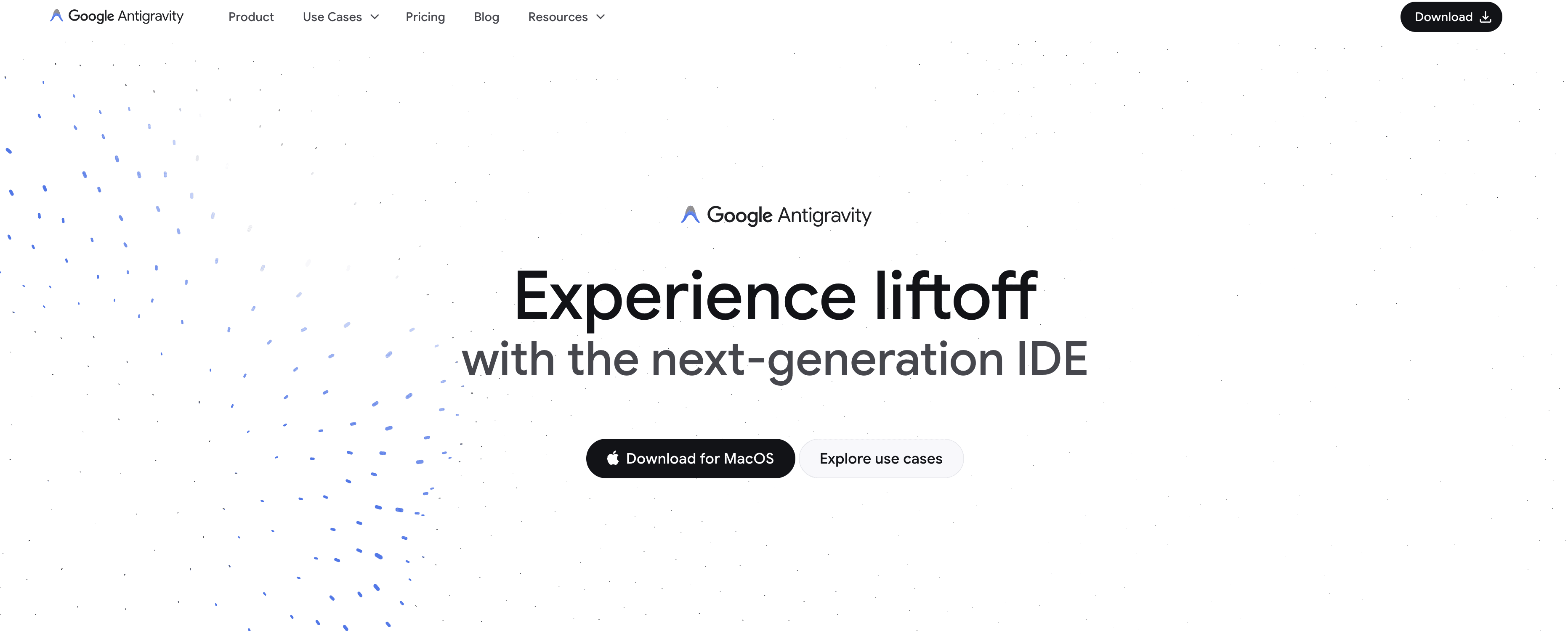 Google Antigravity screenshot