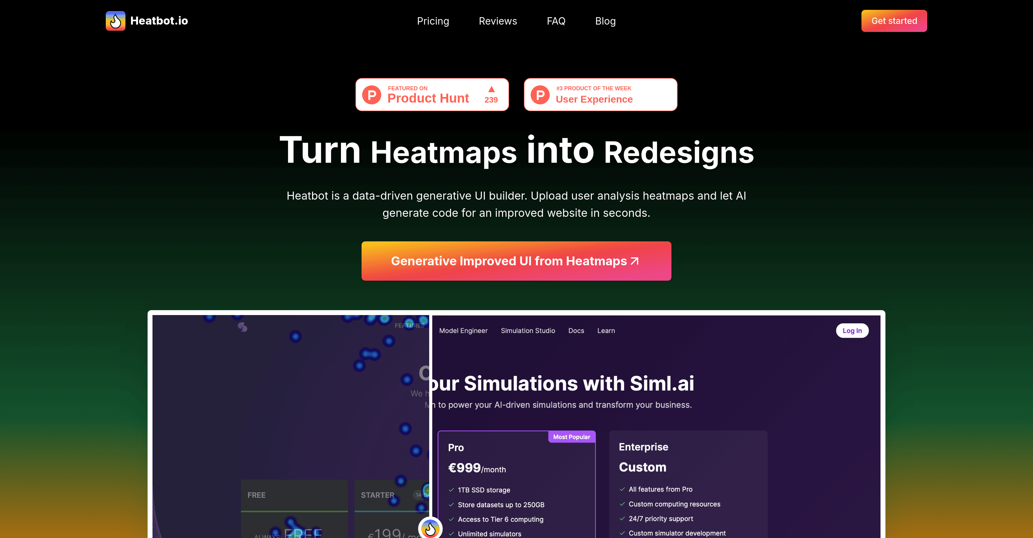 Heatbot.io screenshot