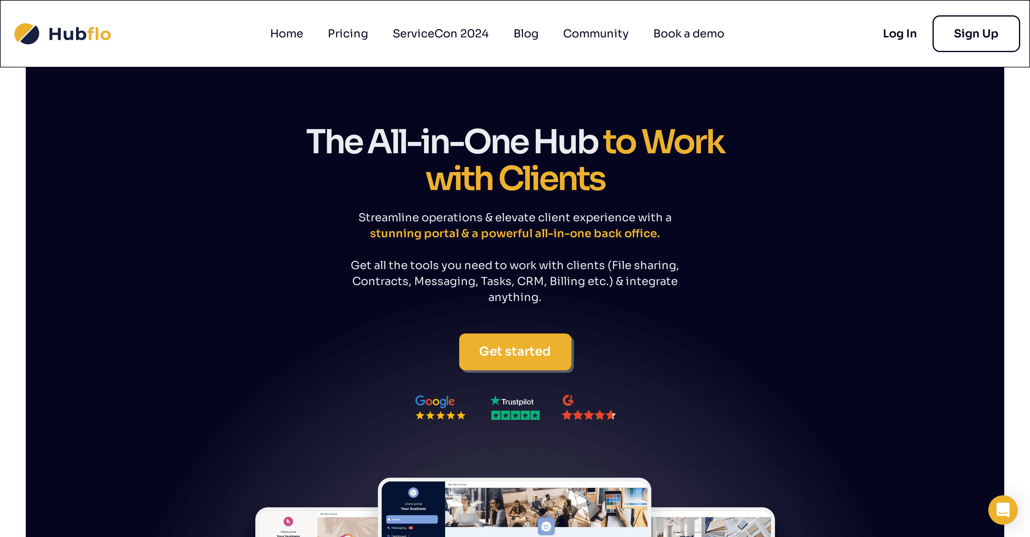 Hubflo screenshot
