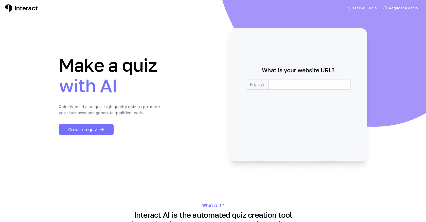 Interact screenshot