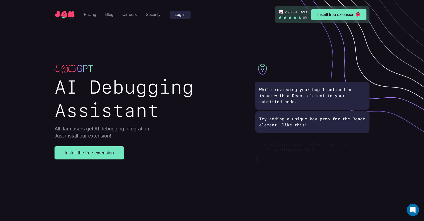 Jam screenshot