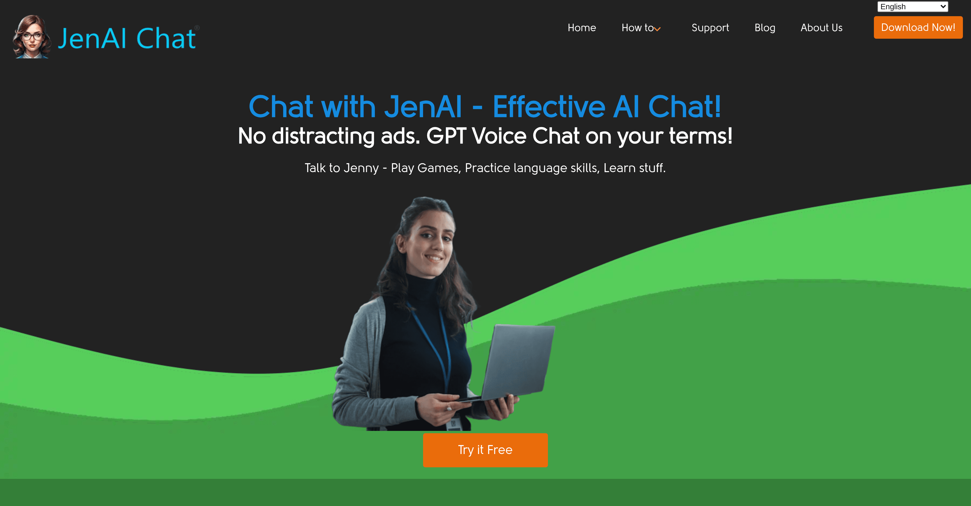 JenAI Chat screenshot