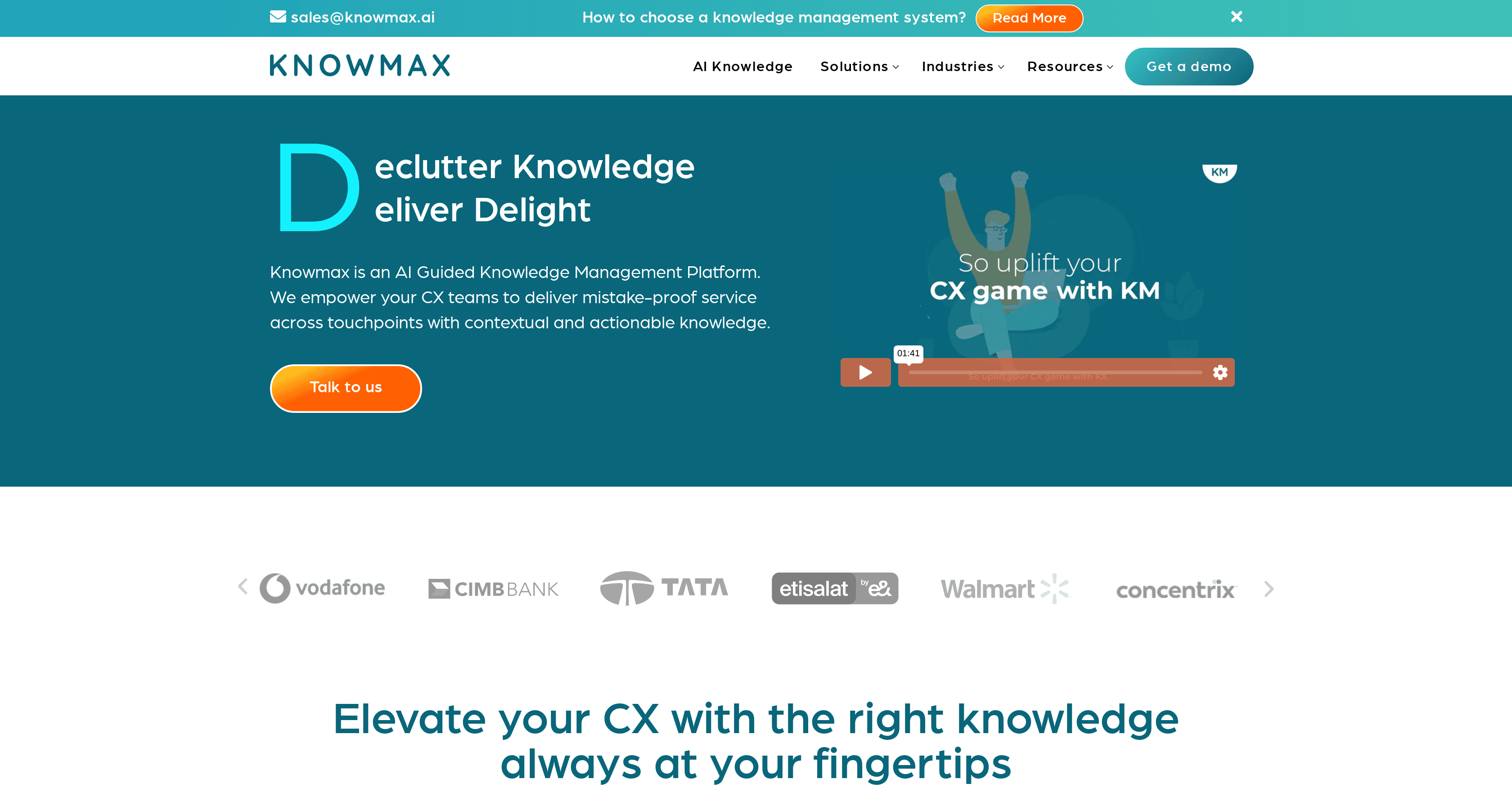 Knowmax screenshot