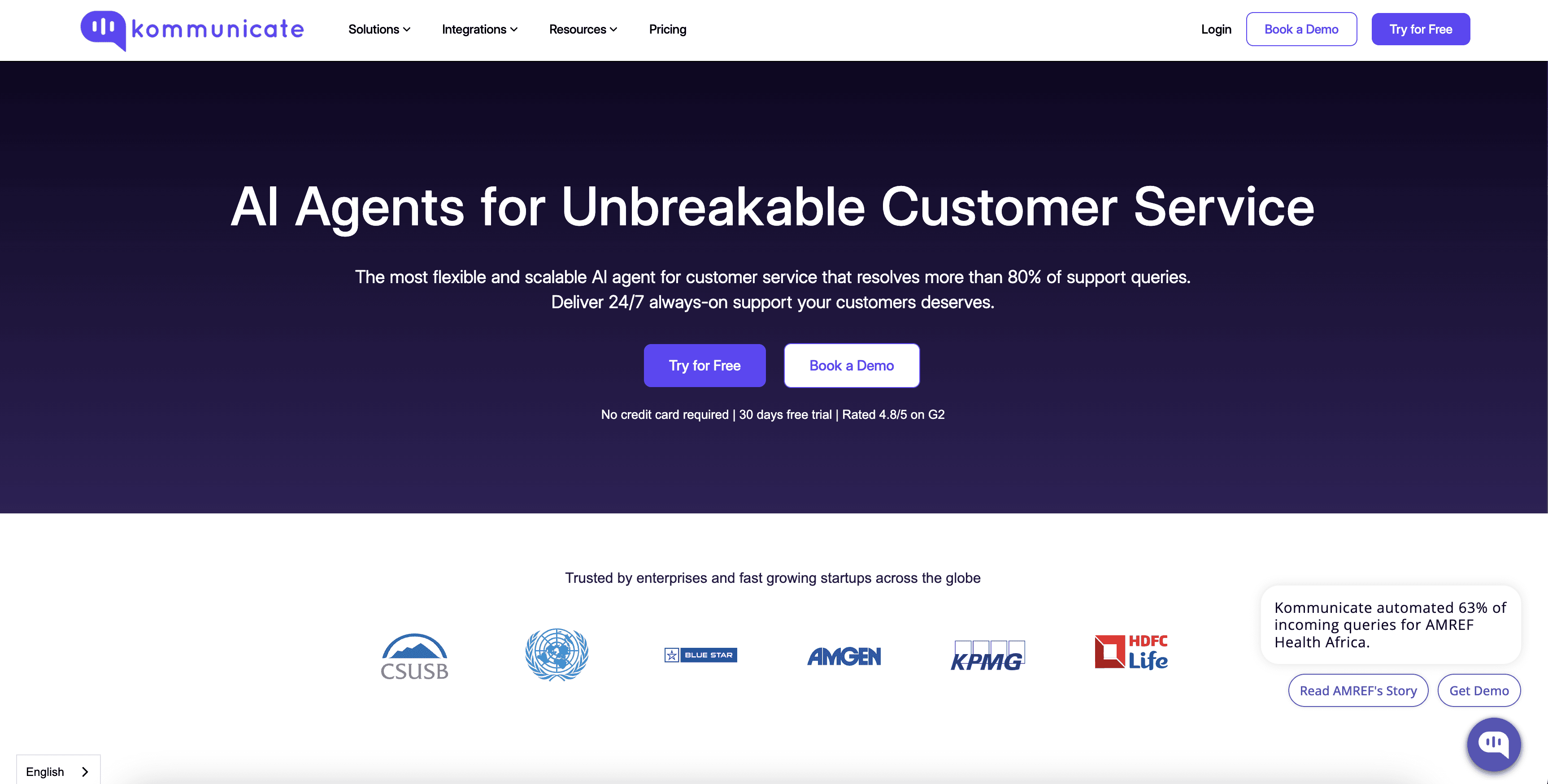 Kommunicate screenshot