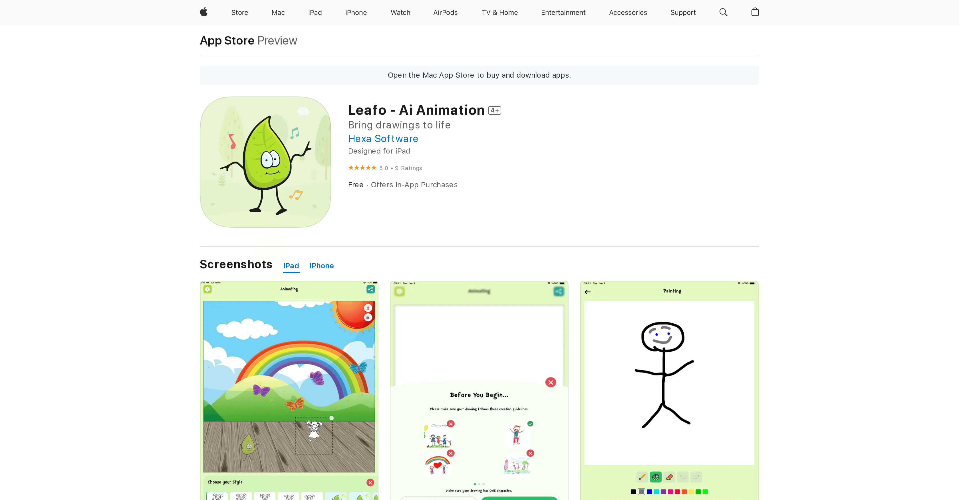 Leafo screenshot