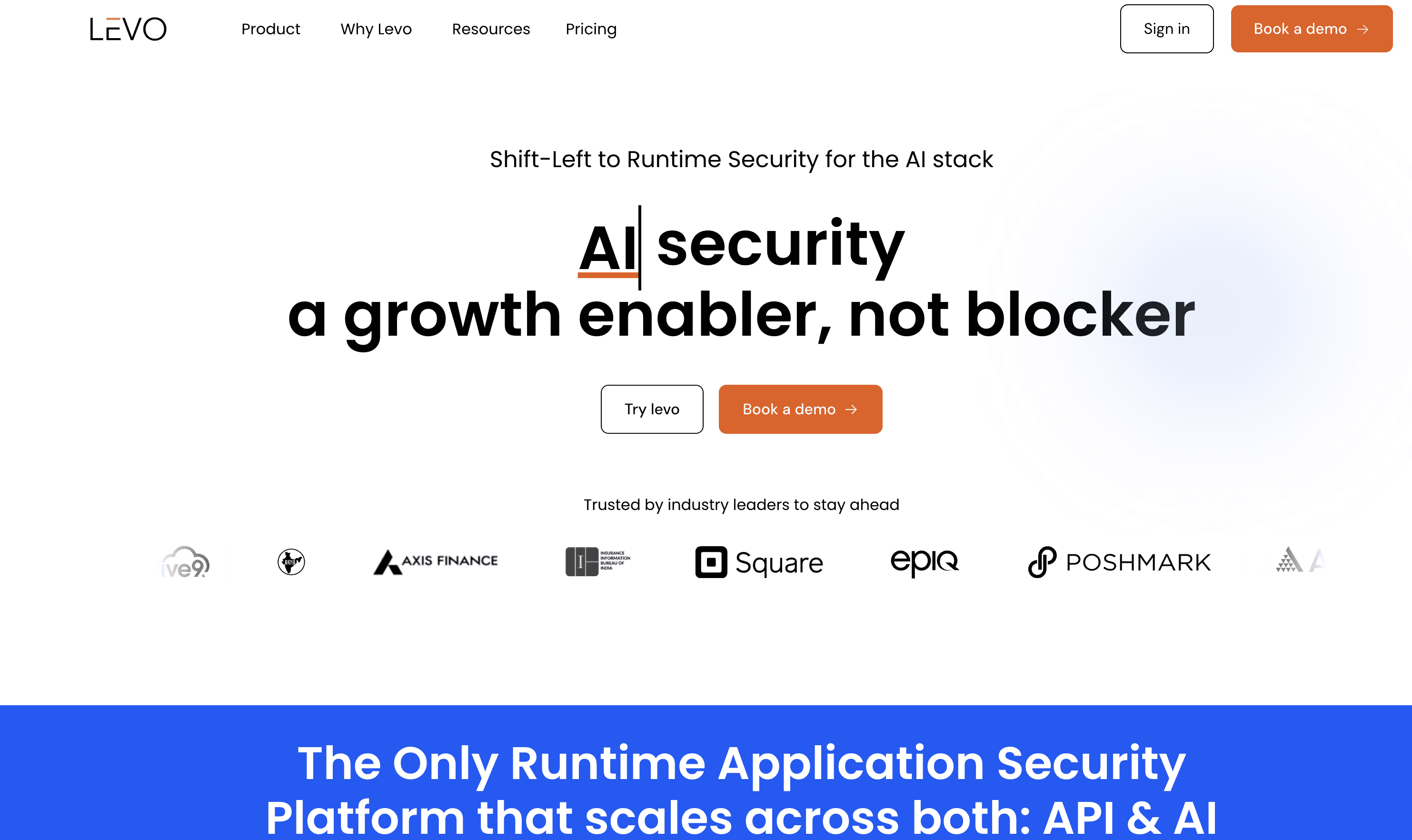Levo.ai screenshot