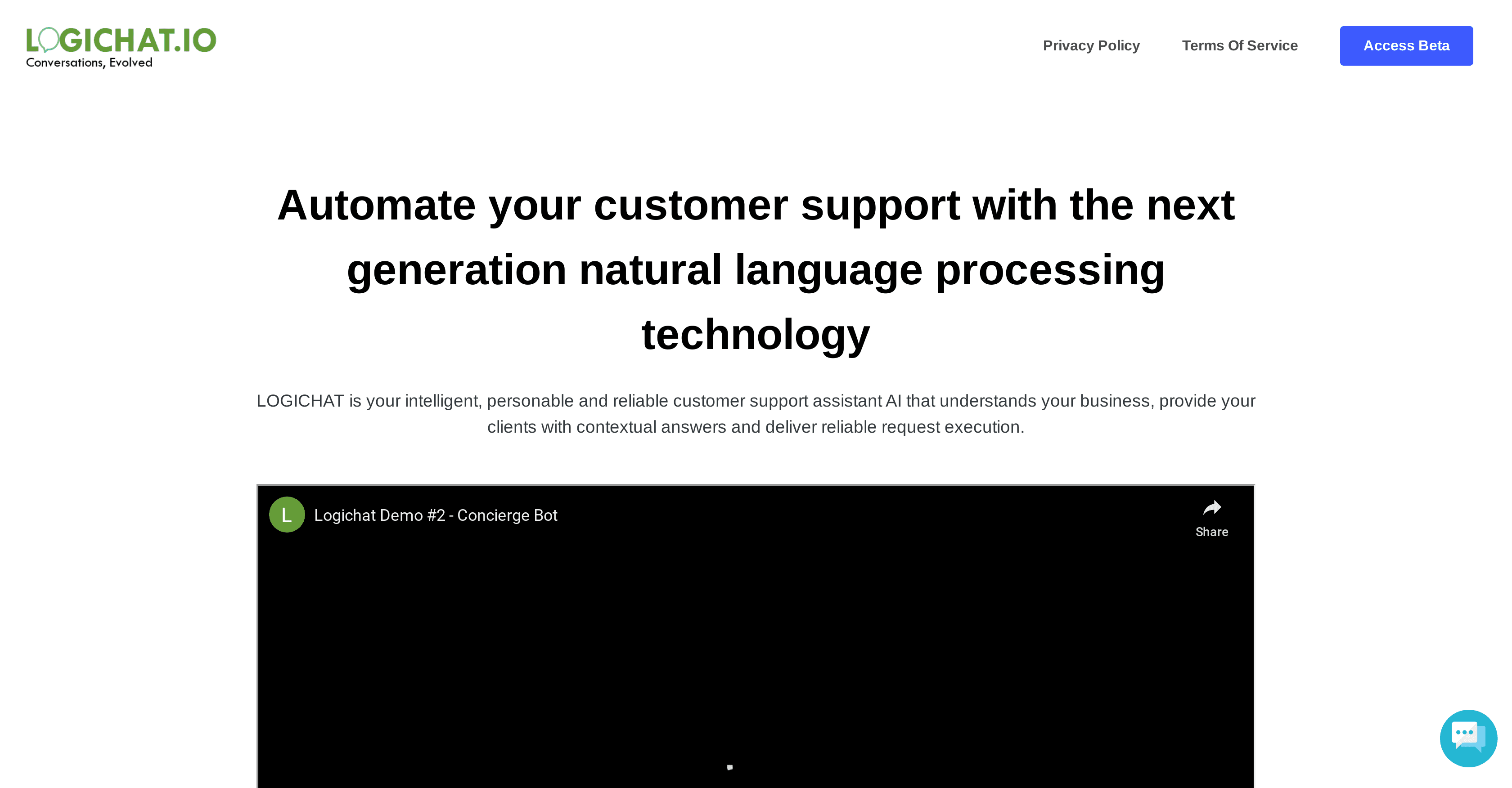 LogiChat screenshot