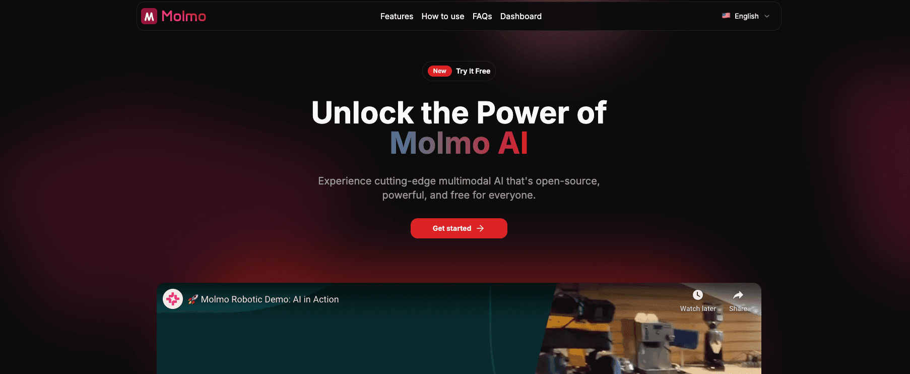 Molmo AI screenshot
