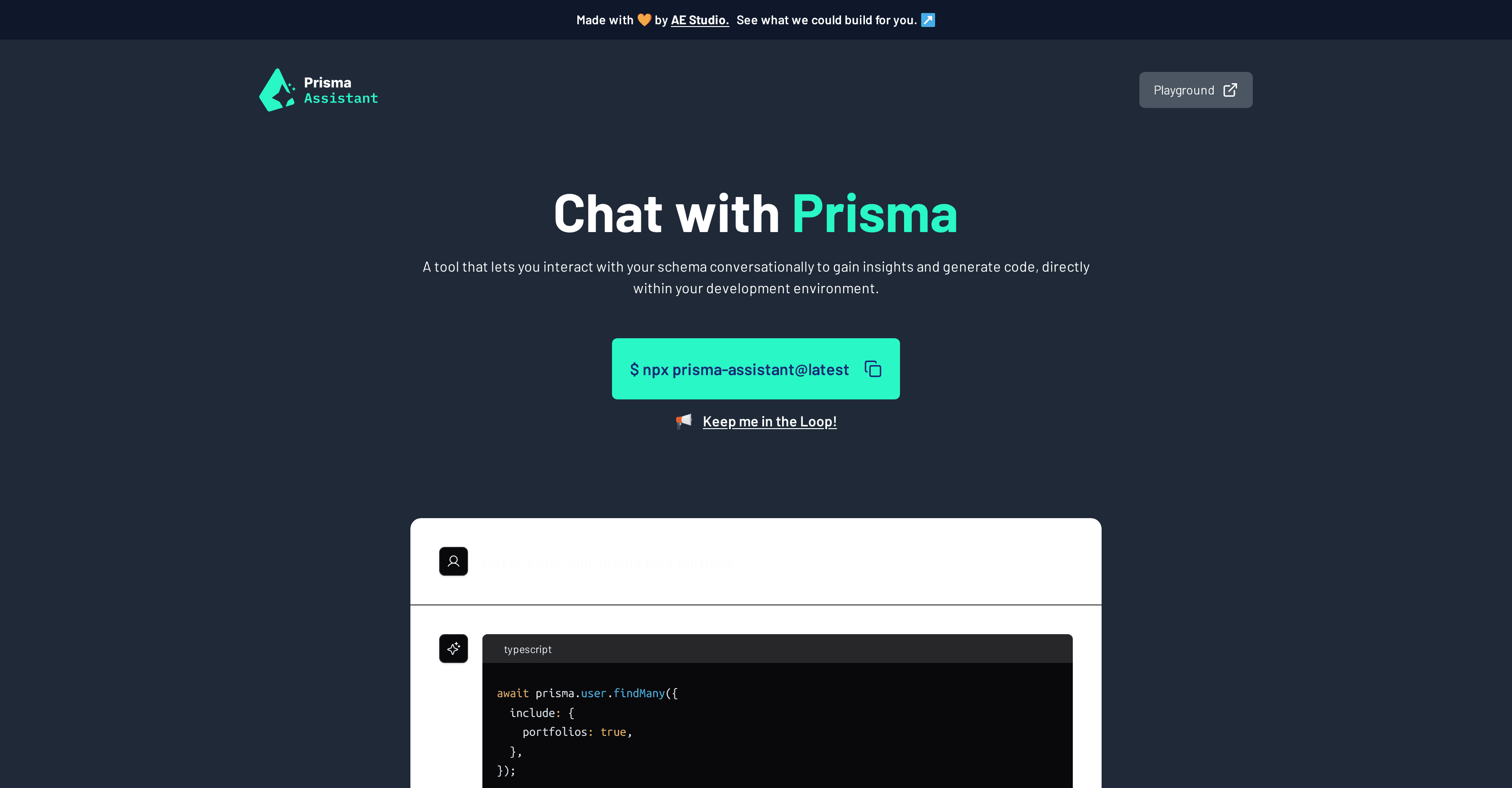 Prisma Assistant screenshot